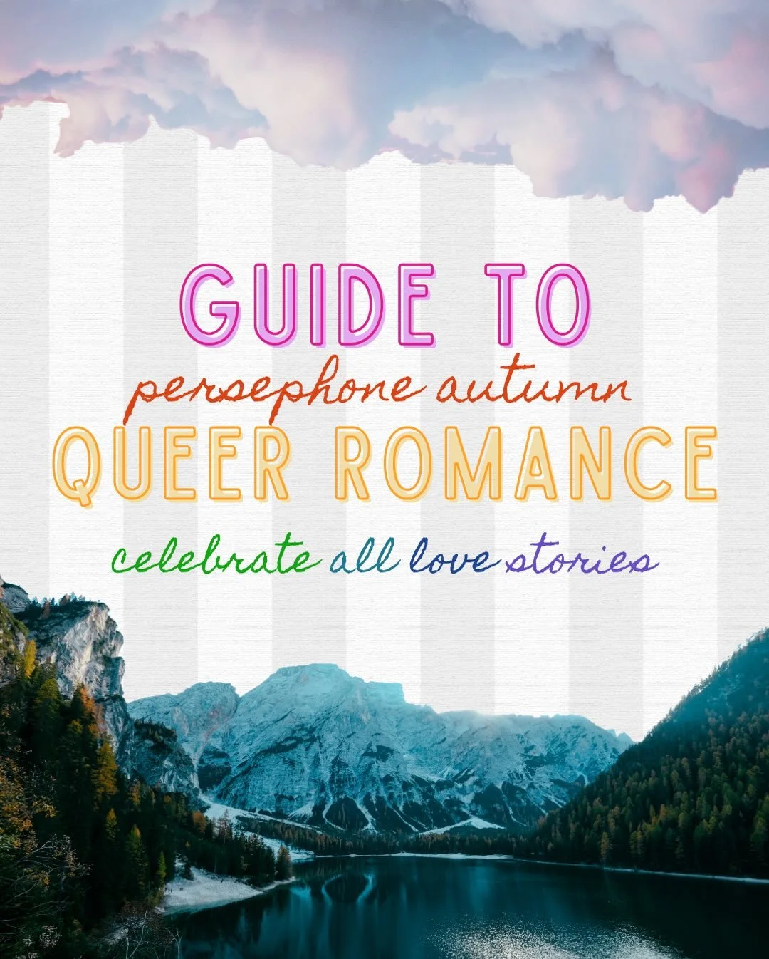 🌈 Celebrate all love stories all year 🌈

As a queer author, it&rsquo;s important to share different love stories. As a bi woman, I guess you could say I&rsquo;m a mood reader, writer &amp; lover 🩶

I believe all love stories deserve to be celebrat