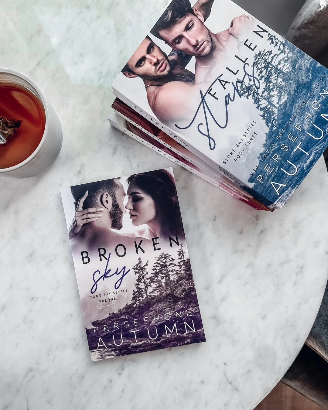 I love these covers!

The Stone Bay covers have been some of my favorites. Every time I see them, they give me all the feels. It's also the first series where I was able to use professional model photos&mdash;extra special 🥰

Check them out here: ht