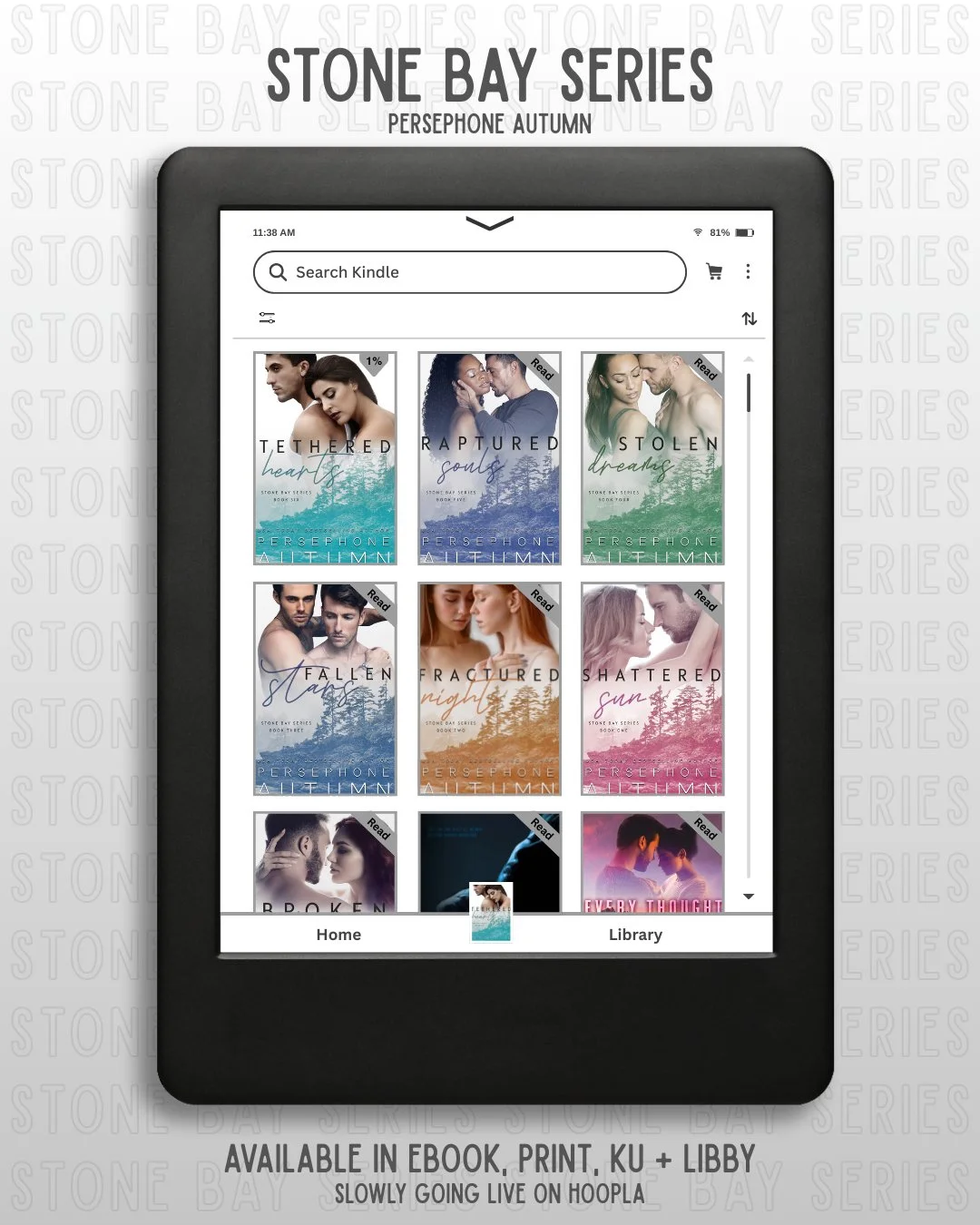 Are you caught up on the Stone Bay series?

Fiery Storm will be here in two months!!!
*screeches with utter delight and does weird thing meant to look like dancing*
If you haven't started the series, or you've only read some of them, now is the perfe