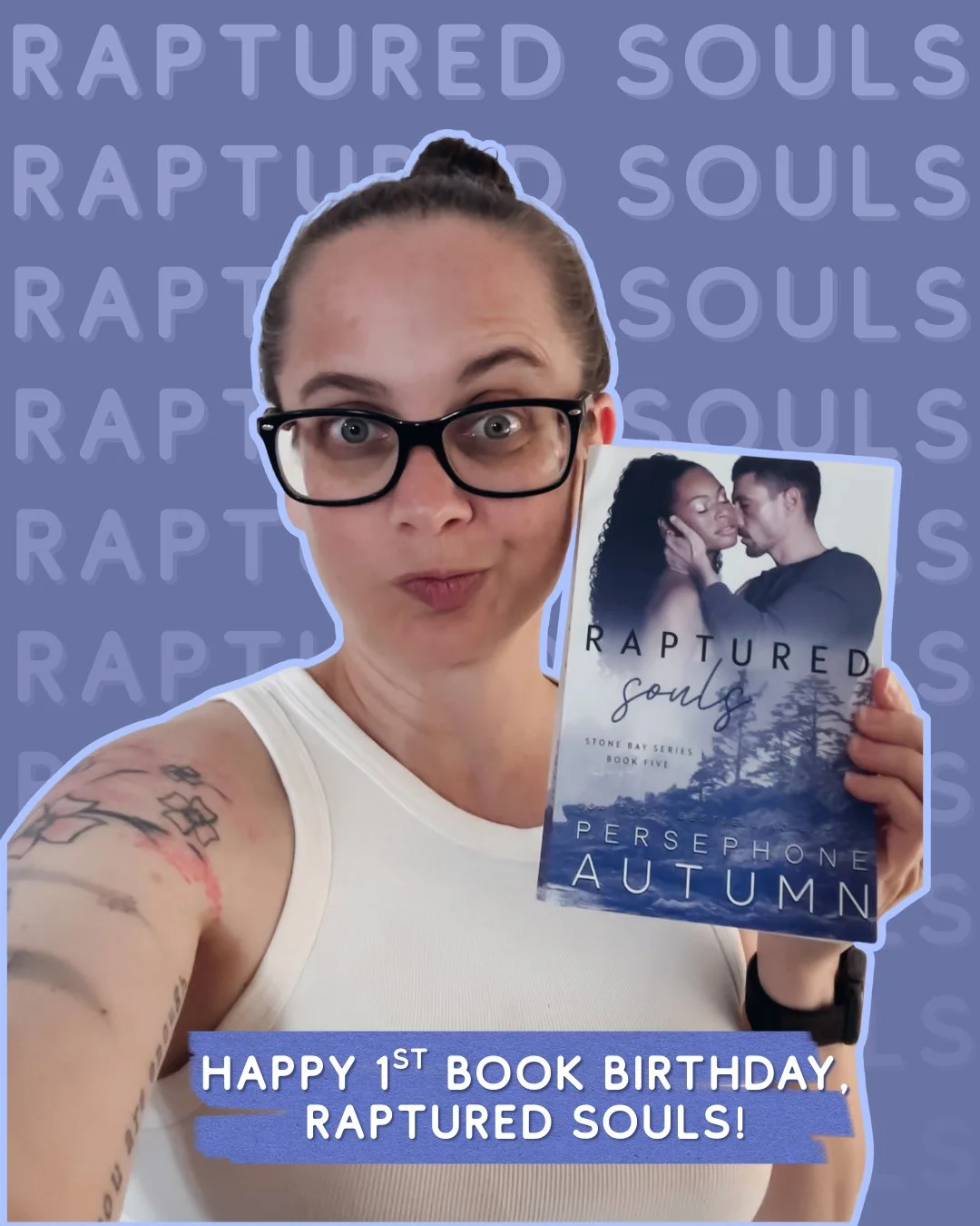 I blinked, and Raptured Souls turned a year old 🥹

Just like human children, my book babies grow up so fast. It's honestly hard to believe Maddox &amp; Emery have been out in the world for a whole year.

If you didn't grab their book during the sale