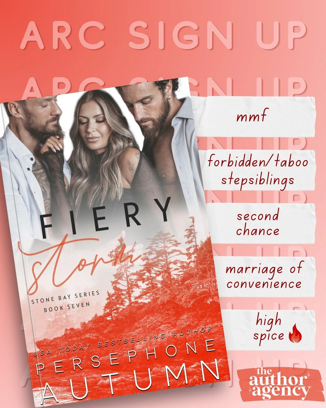 📣 LAST CALL FOR FIERY STORM ARCs 📣

If you would like an advanced reader copy of Fiery Storm, this is your last chance to sign up with @theauthor.agency ✨ The form is closing soon!
👉🏻 https://bit.ly/fierystormsignup
❤️&zwj;🔥
Or you can preorder 
