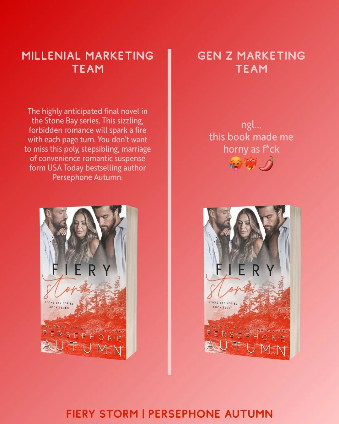 As a Gen X'er, this trend makes me laugh 😂 I'm over here like... please, just read my book 😅