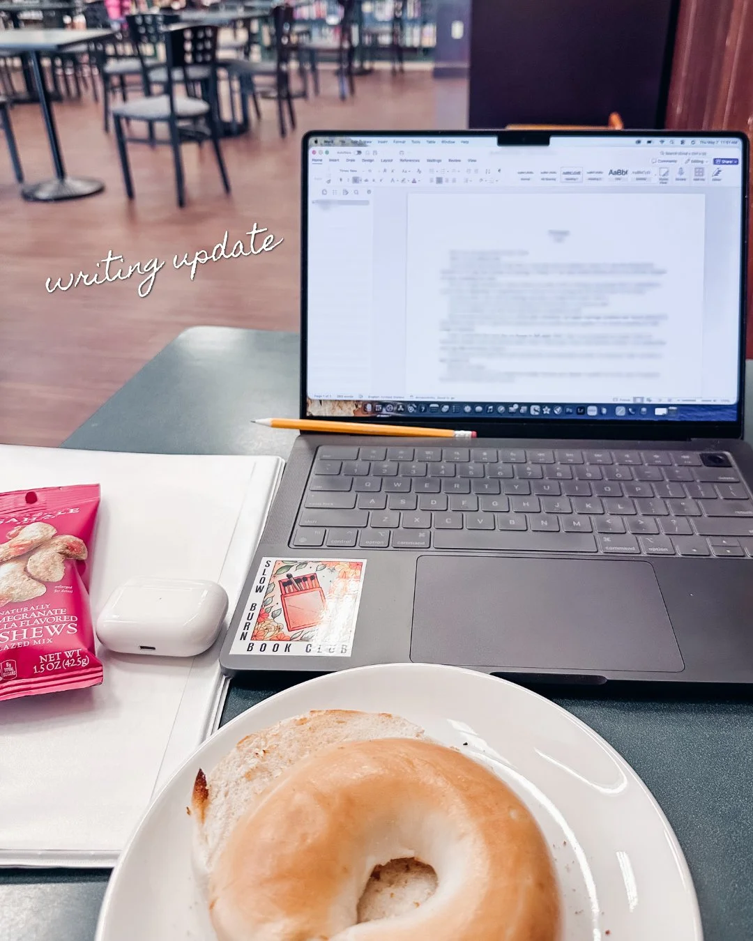 ✨ writing update ✨

At least once a week, I'm in the writing cave 🙌🏻 I'm trying to do admin &amp; social media scheduling before work to free-up my days off for writing and other tasks.

Things to know about my next book:
- as much as I'd like it t