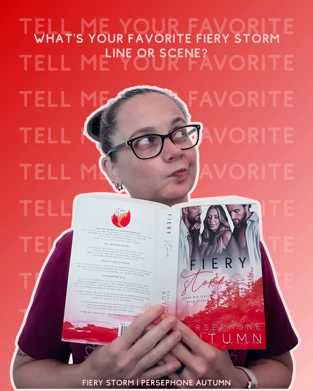 What's your favorite Fiery Storm line or scene? 🤔

I have several favorites, both sweet and spicy. But if I had to pick one...
❤️&zwj;🔥
Being with them doesn't make me weak. Loving them doesn't diminish who I am. Quite the opposite, in fact. Having