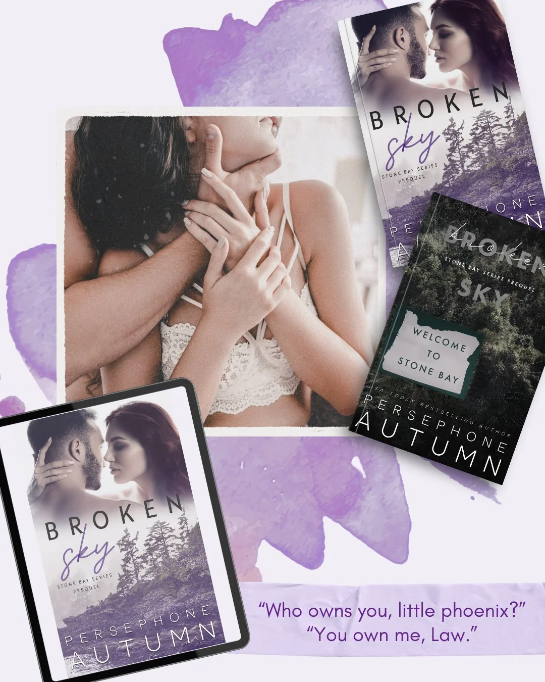 Where it all began 💜

If you've only read Fiery Storm, you may not know that Broken Sky sparked the entire series. I wrote BS for an anthology (Cheaters). Until I sat down to write, I only intended it to be a steamy standalone novella. Then ideas sp