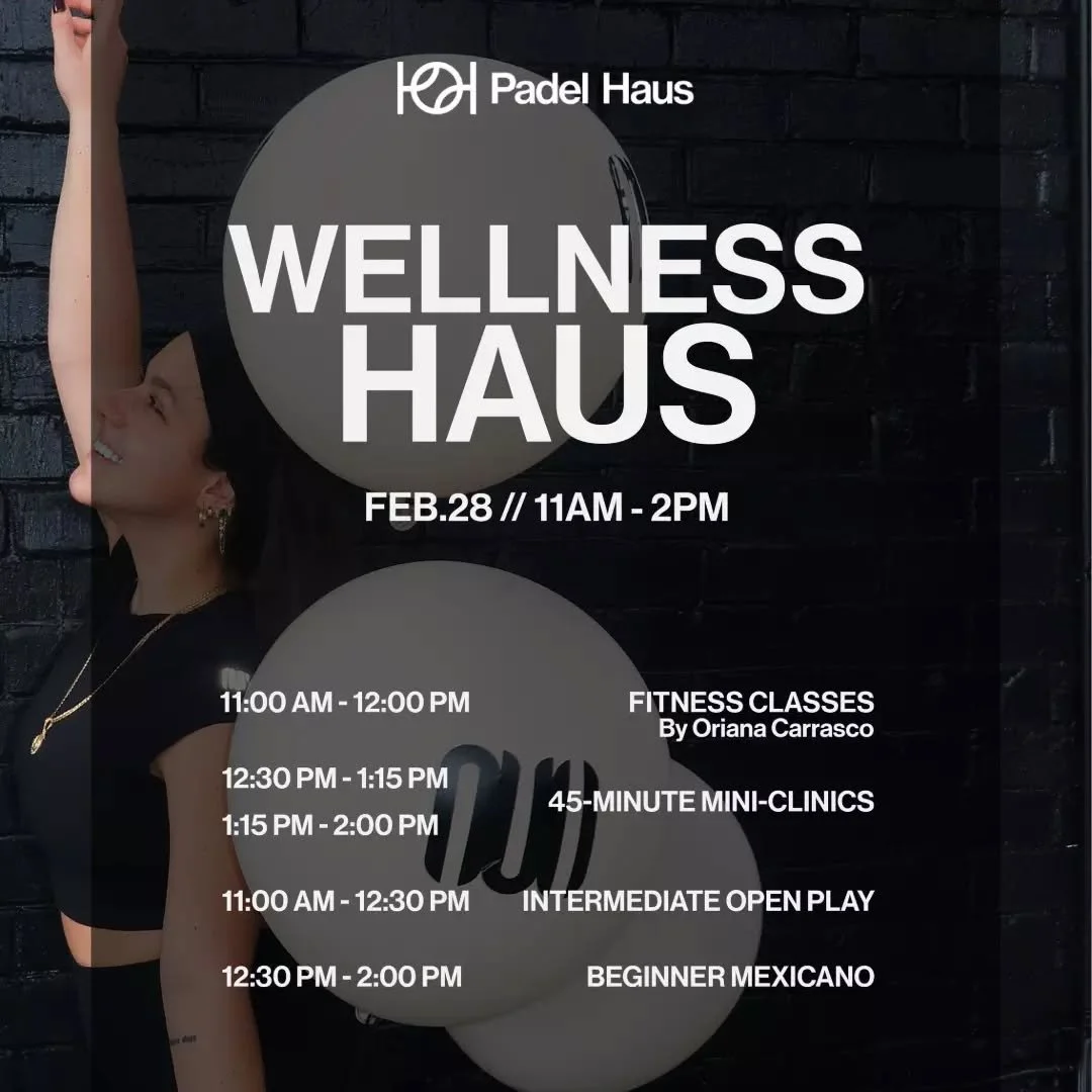 Move. Play. Recover. Repeat.
Wellness Haus is taking over Westside Paper with @padelhaus + @carbon_atlanta 💥
Don&rsquo;t miss your chance to tap into Atlanta&rsquo;s newest wellness experience.