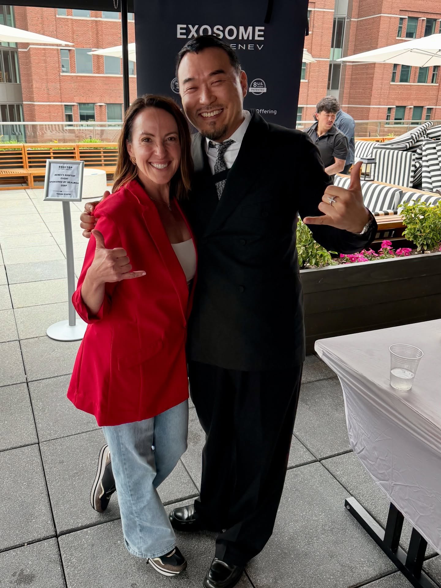Photo dump from this weekend: Brunch and learn in Boston 🫶🏻

Got to meet the CEO, Ethan Min (first pic), mingled  learned so much, OH and @crunchycait performed demos and ceo complimented her on her technique 🤭

We&rsquo;re so excited to be bringi