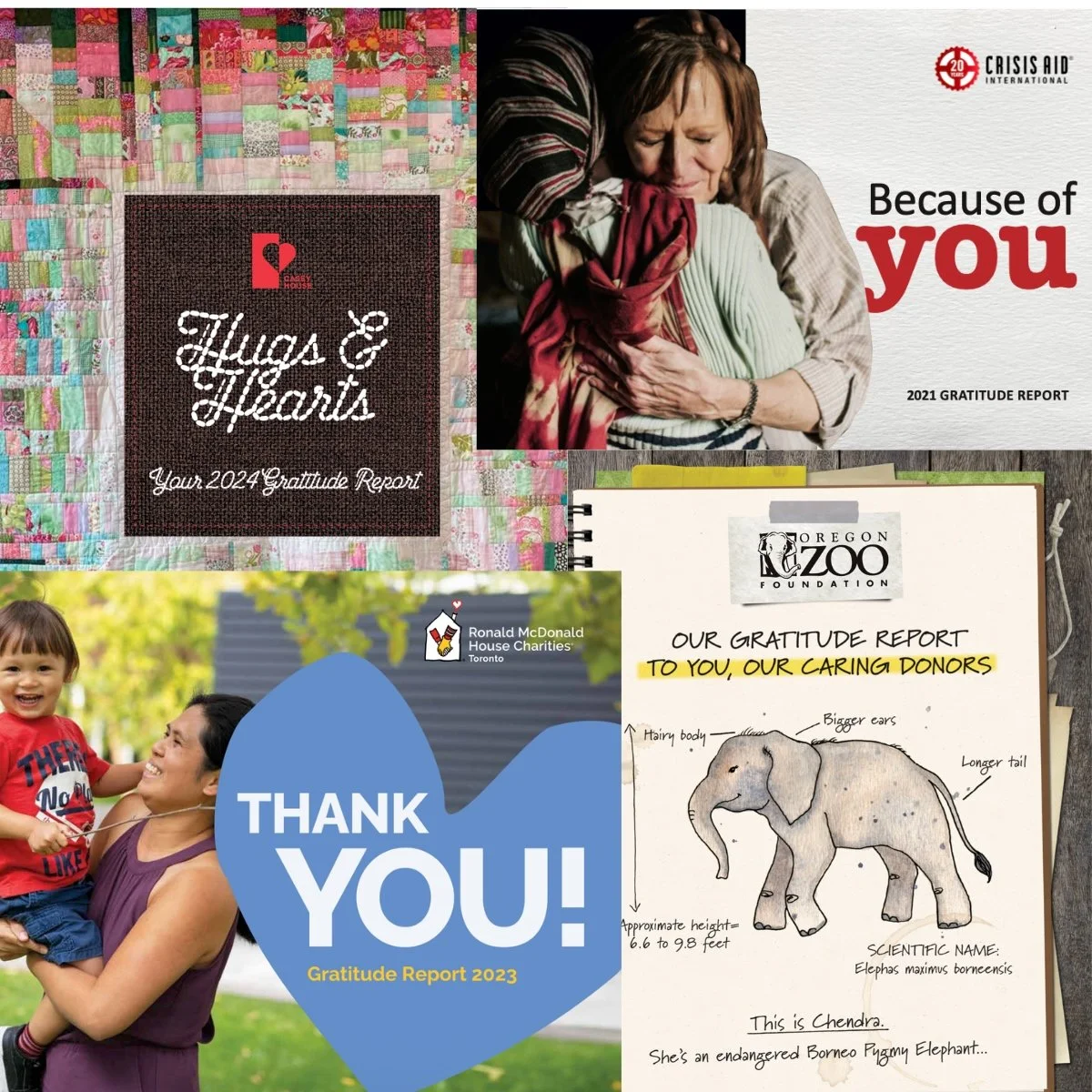 Gratitude feels good! 