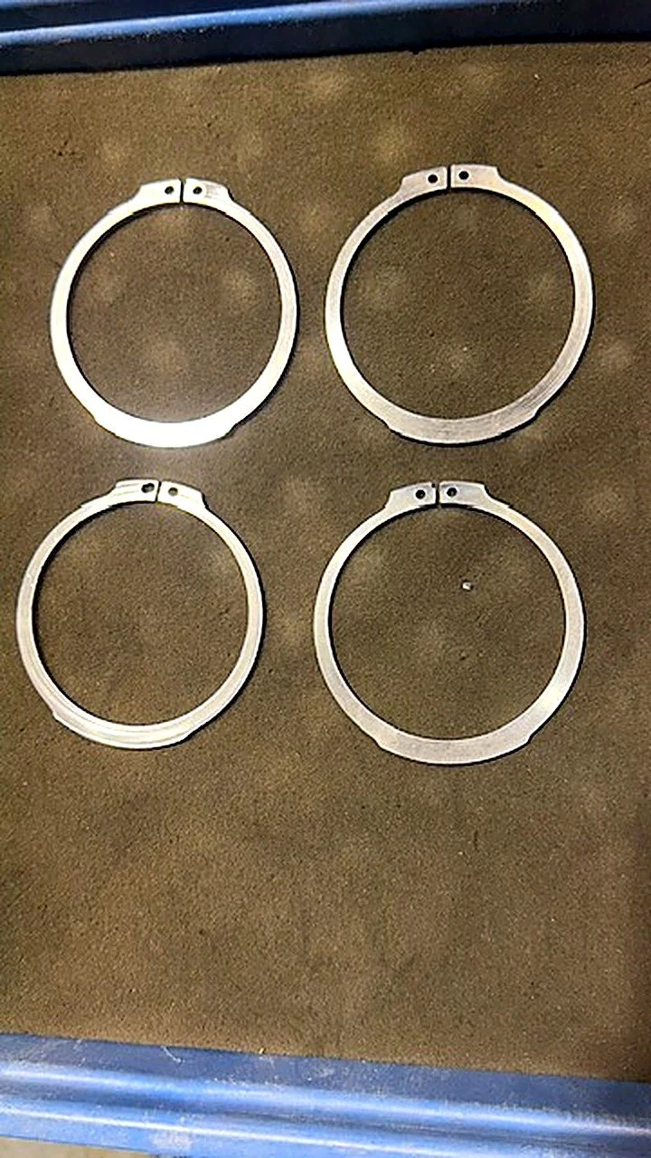 Monel K-500 retaining rings machined at PBI