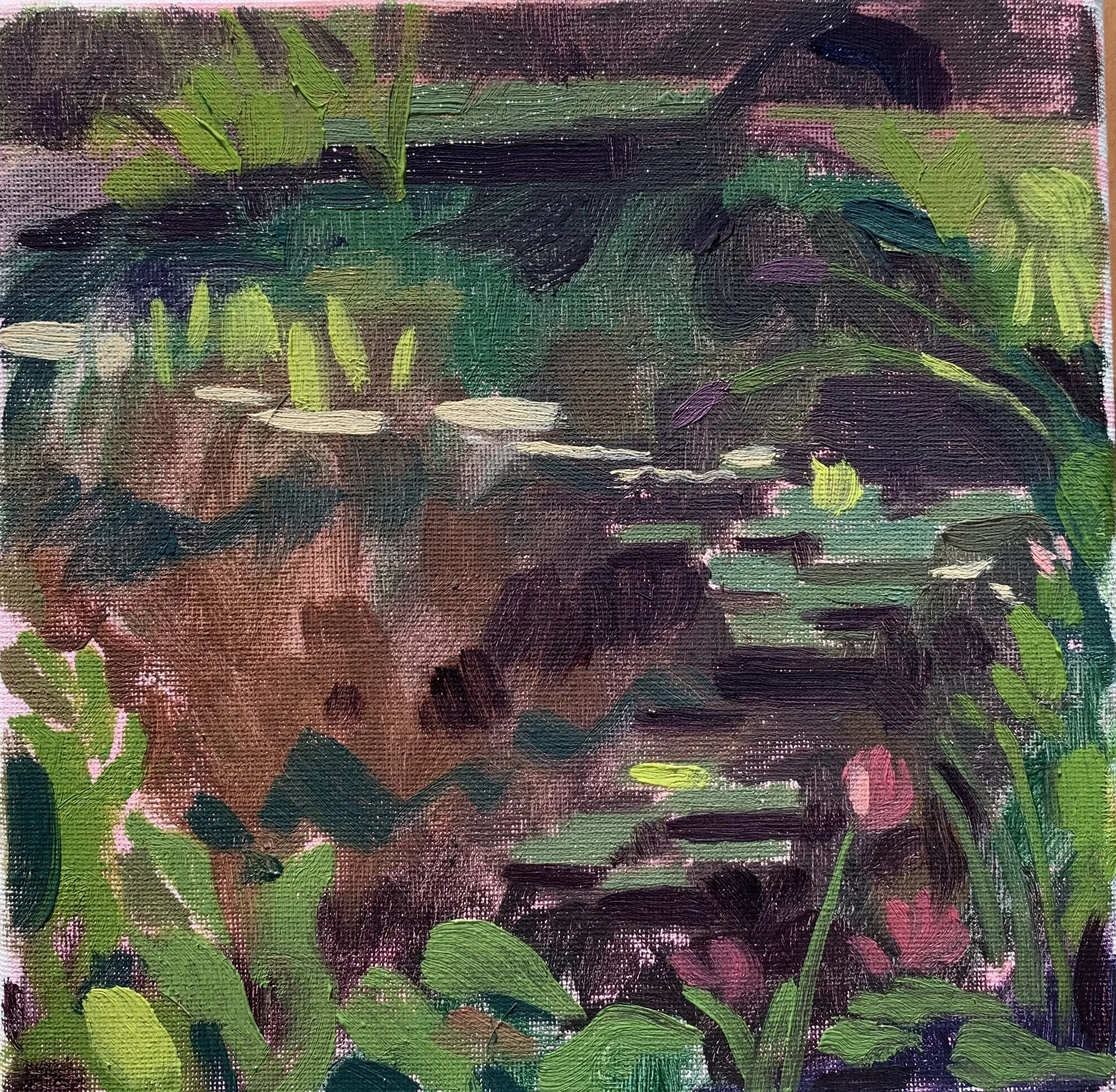 Duke Gardens -
Oil on Canvas - 
2024