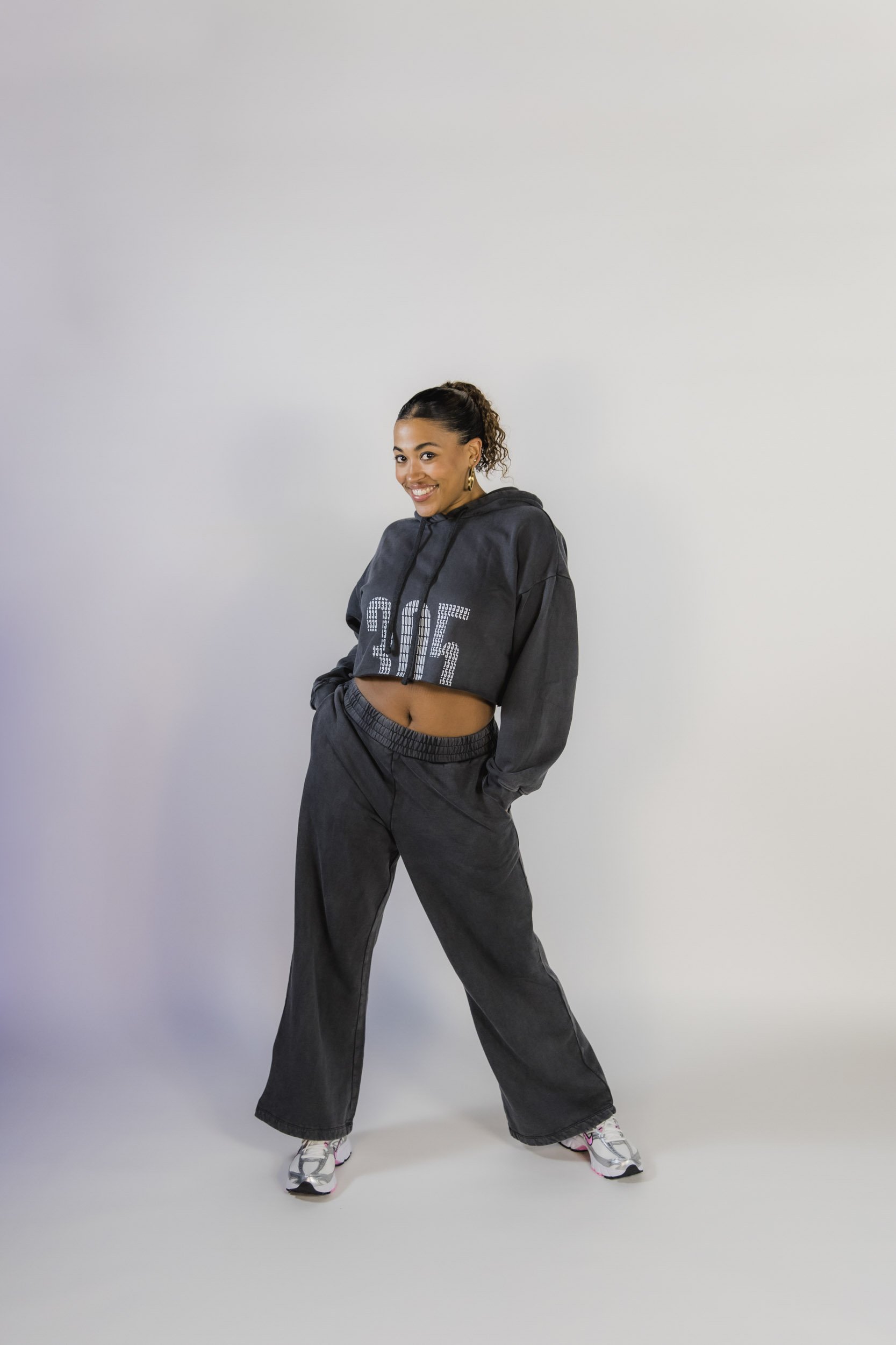 Emotional Support Cropped Hoodie