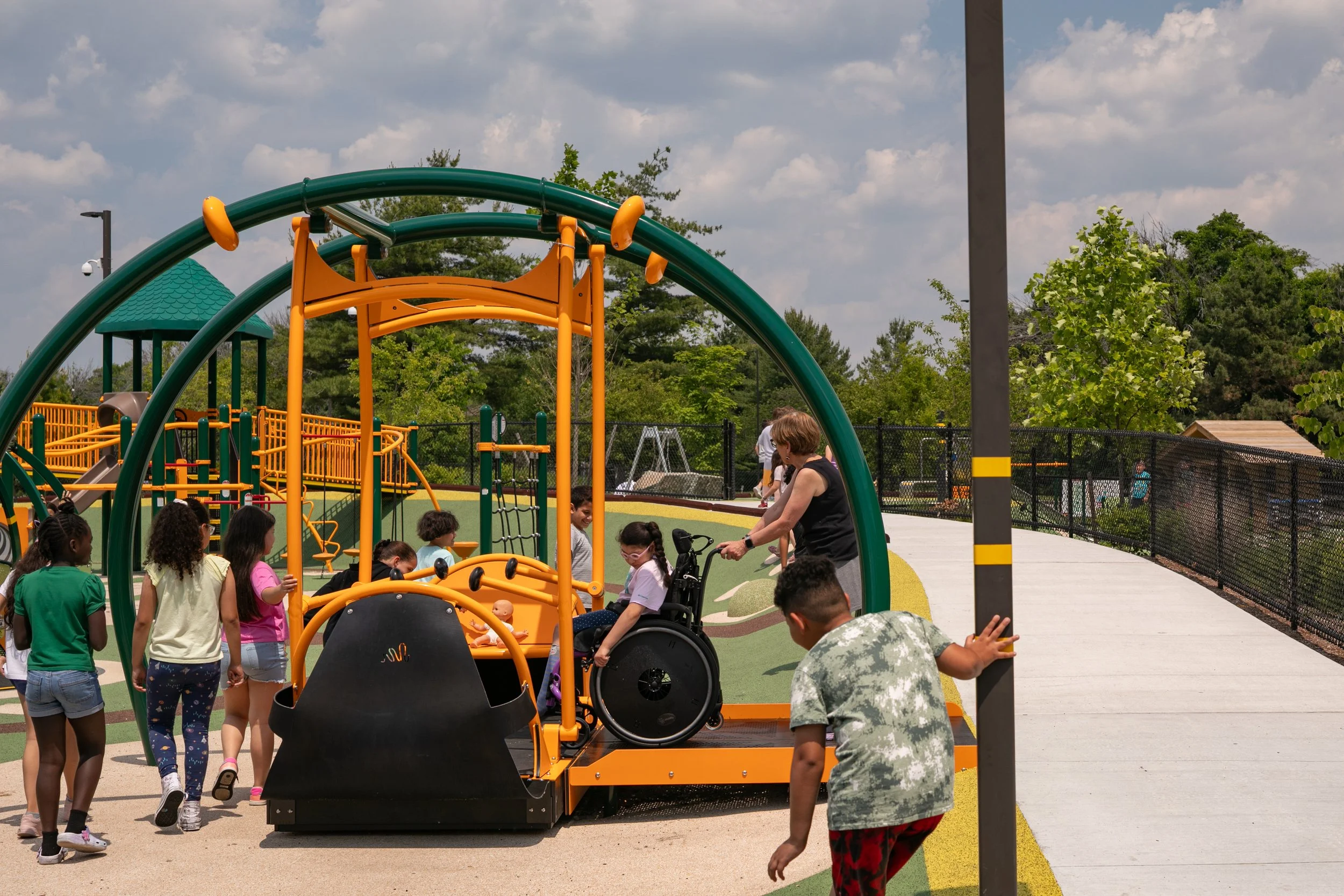 The Path to Designing a Universal Playground: McGlynn School