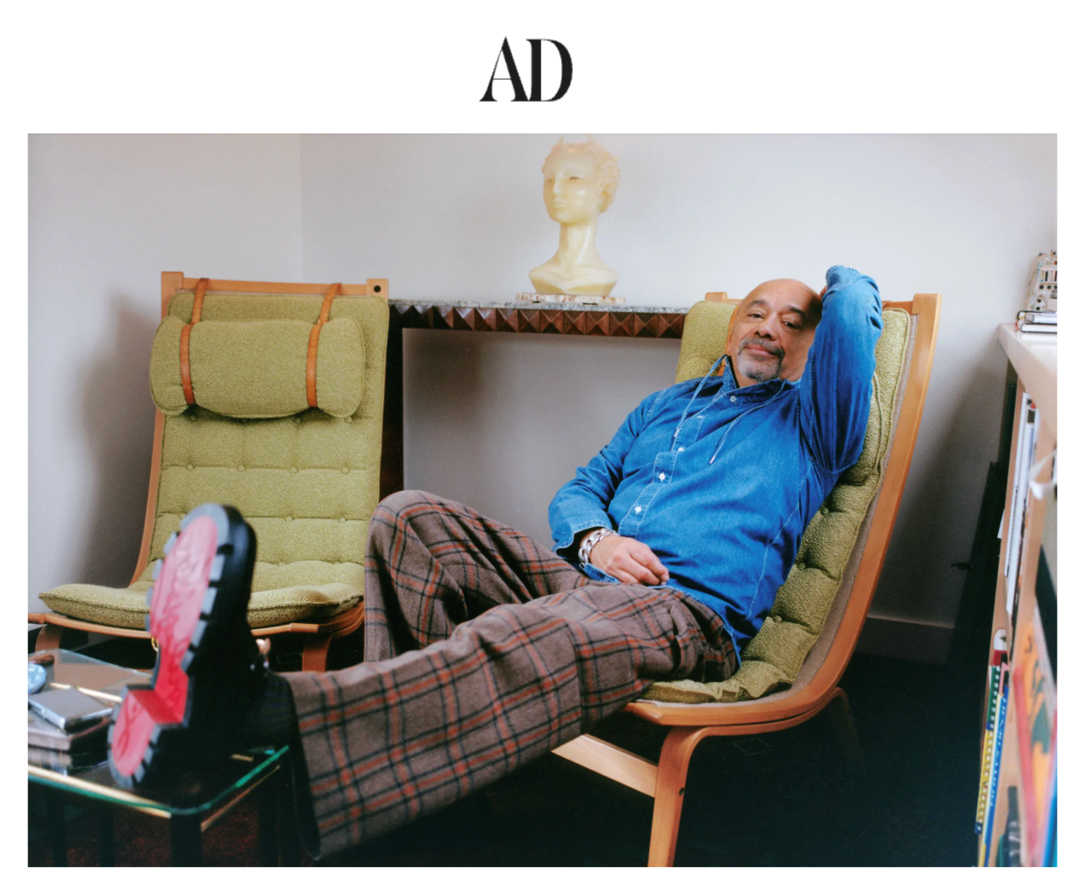 Christian Louboutin : son appartement parisien de 300 m2 qu'il a rénové pendant des années