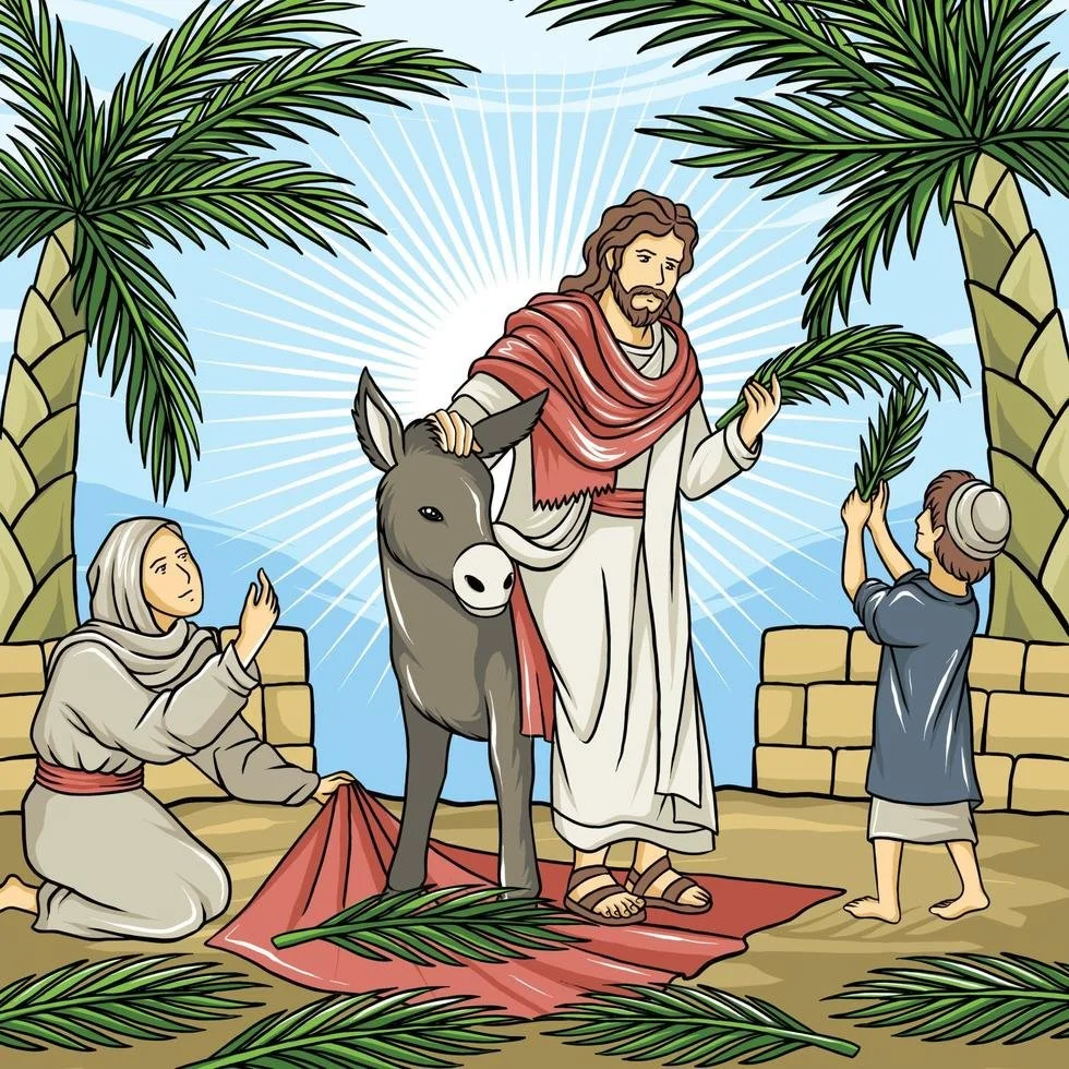 "Today, we encounter the paradox that defines our faith: Jesus Christ is glorified king and humiliated servant. We too are full of paradox: like Peter, we fervently desire to follow Christ, but find ourselves afraid, denying God. We wave palms i