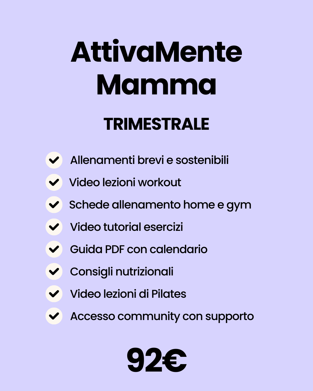 Attivamente Mamma Trimestrale