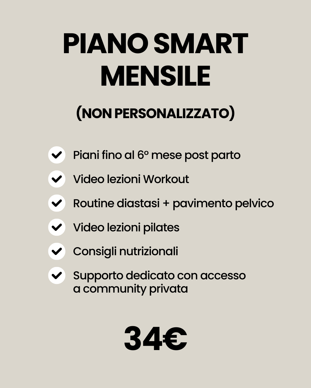 Smart Post-Parto Mensile