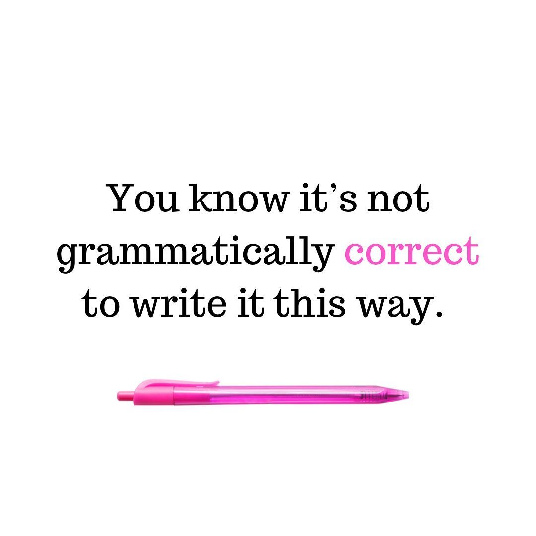 A good story is relatable so this week when @sun.yi shared his story about grammar it sparked a story of my own. 

Perhaps some of you will relate to the one I share and yes @amandawelstead I have been a grammar police to you at times. I apologize ❤️