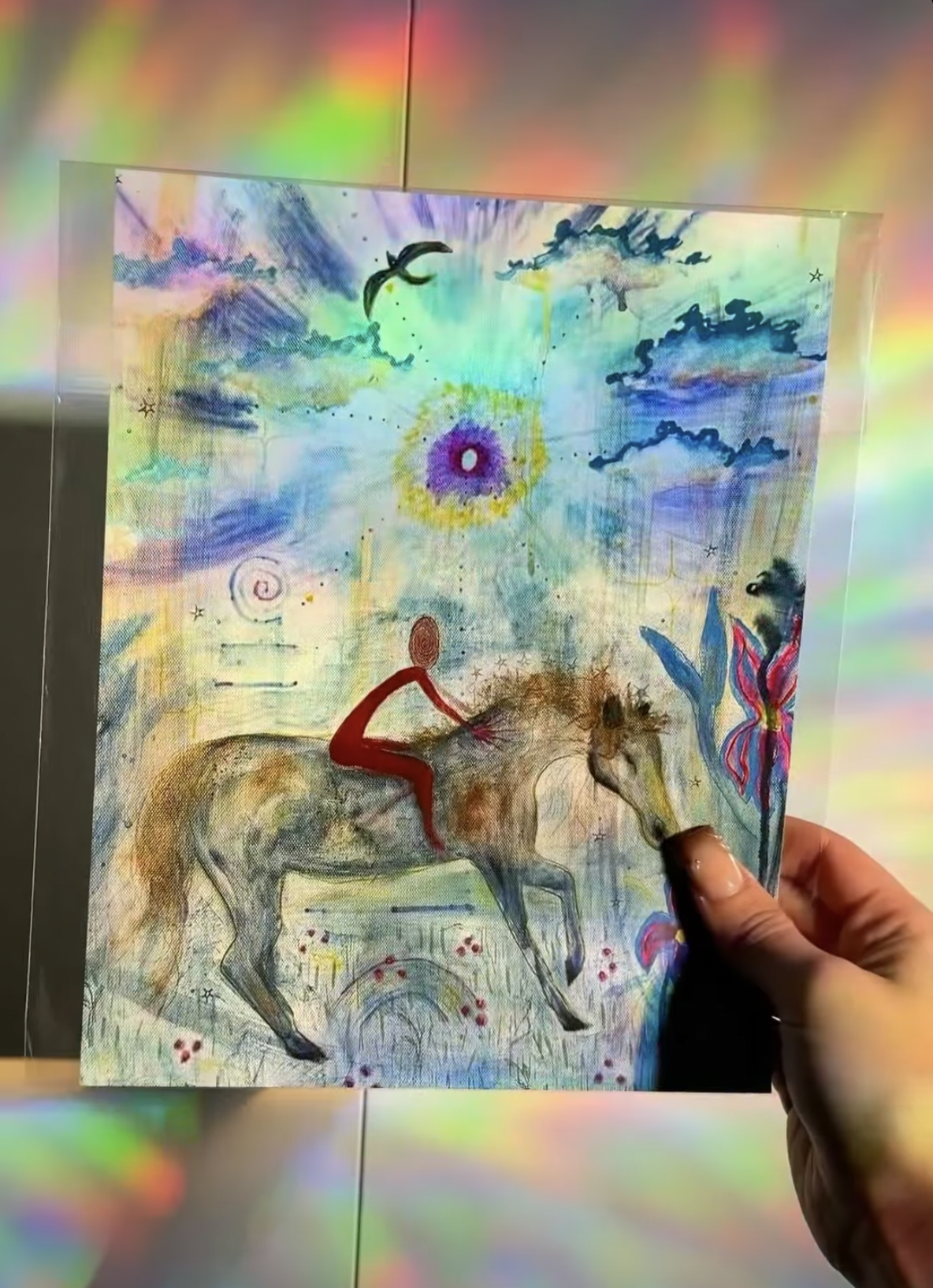 serendipitous spirits print