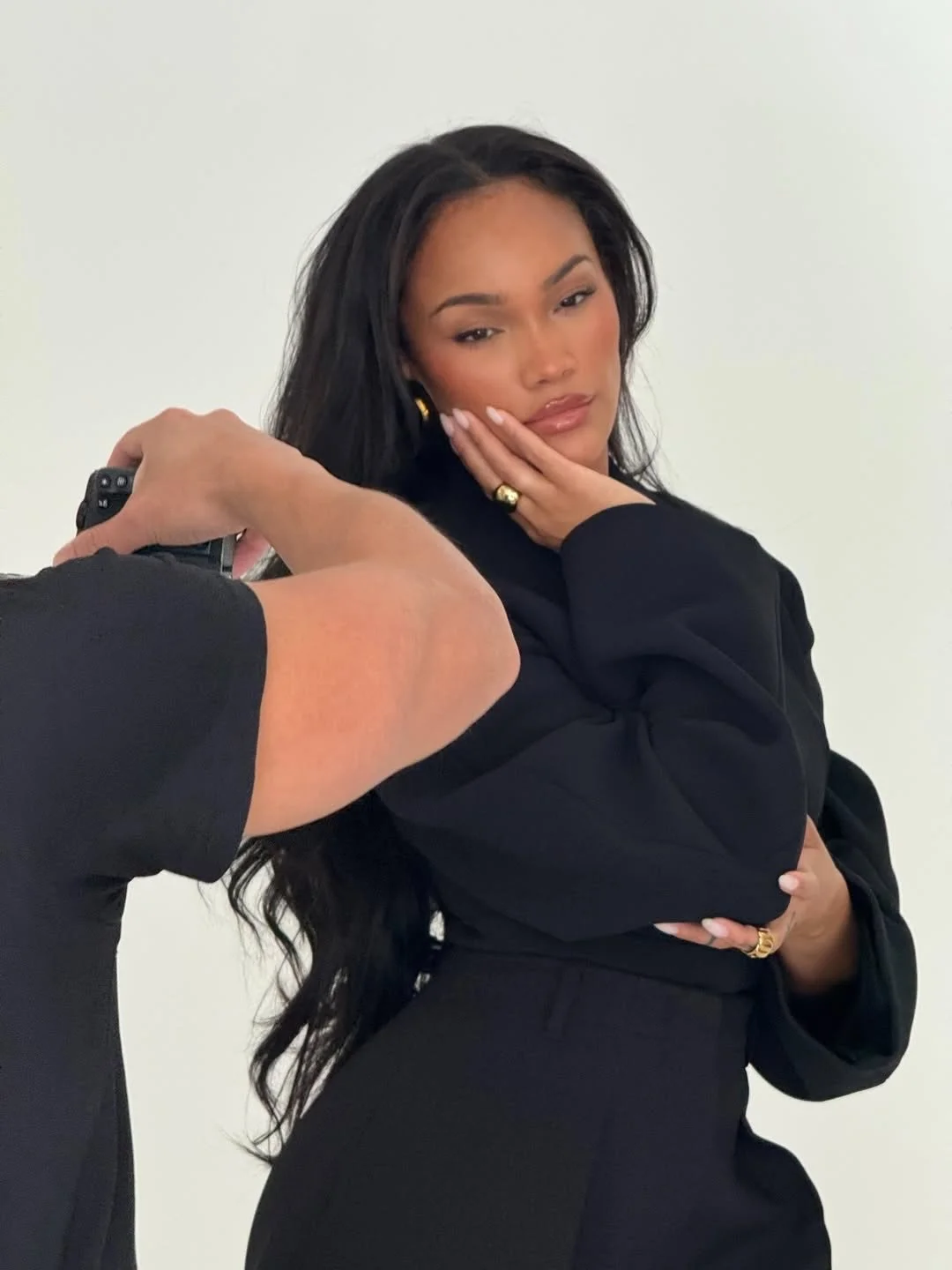 Can&rsquo;t believe I got to glam such an icon and LEGEND! what a fangirl moment. Seeing her on the screen and learning tutorials from her to being able glam her for a shoot. 

Such a beautiful soul you are @allyiahsface ❤️