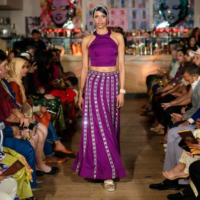 Where reflection meets radiance.
The Kaanch Mohini lehenga set embodies the magic of mirror work and modern couture. Handcrafted with intricate embroidery and luminous detailing, it captures the essence of heritage artistry reimagined for today&rsquo