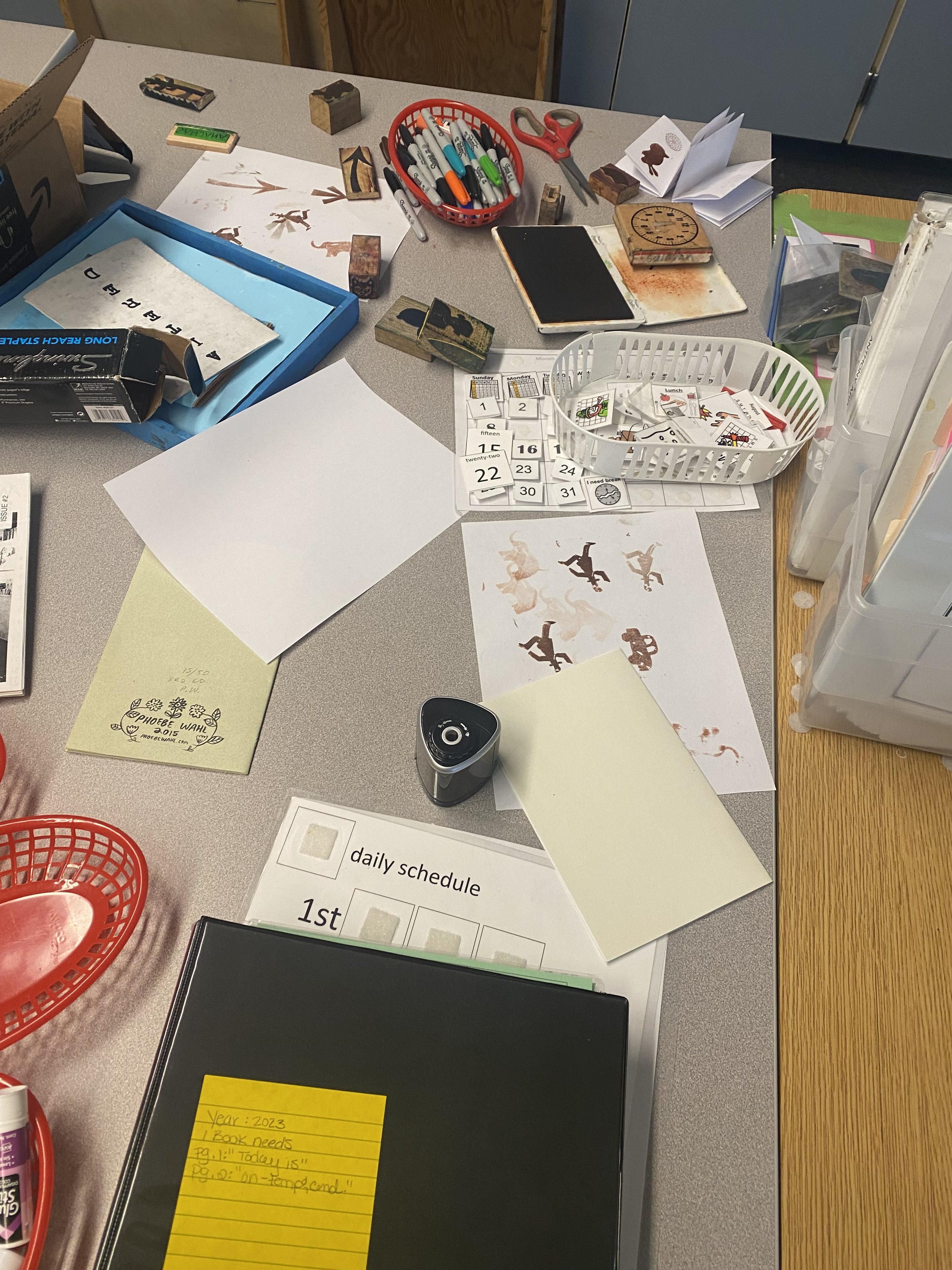 Some of the materials used