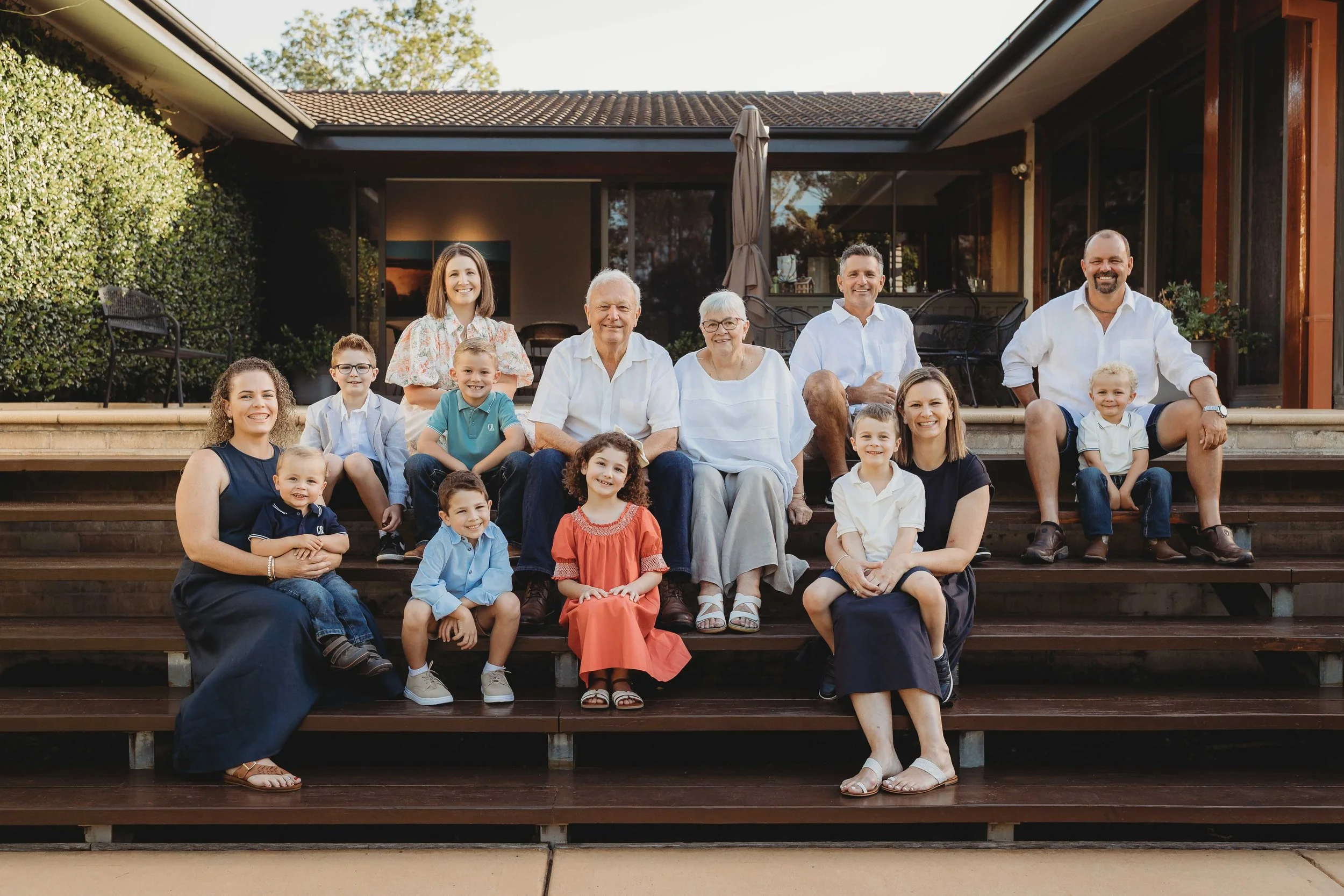 extended large family photos home Dural 