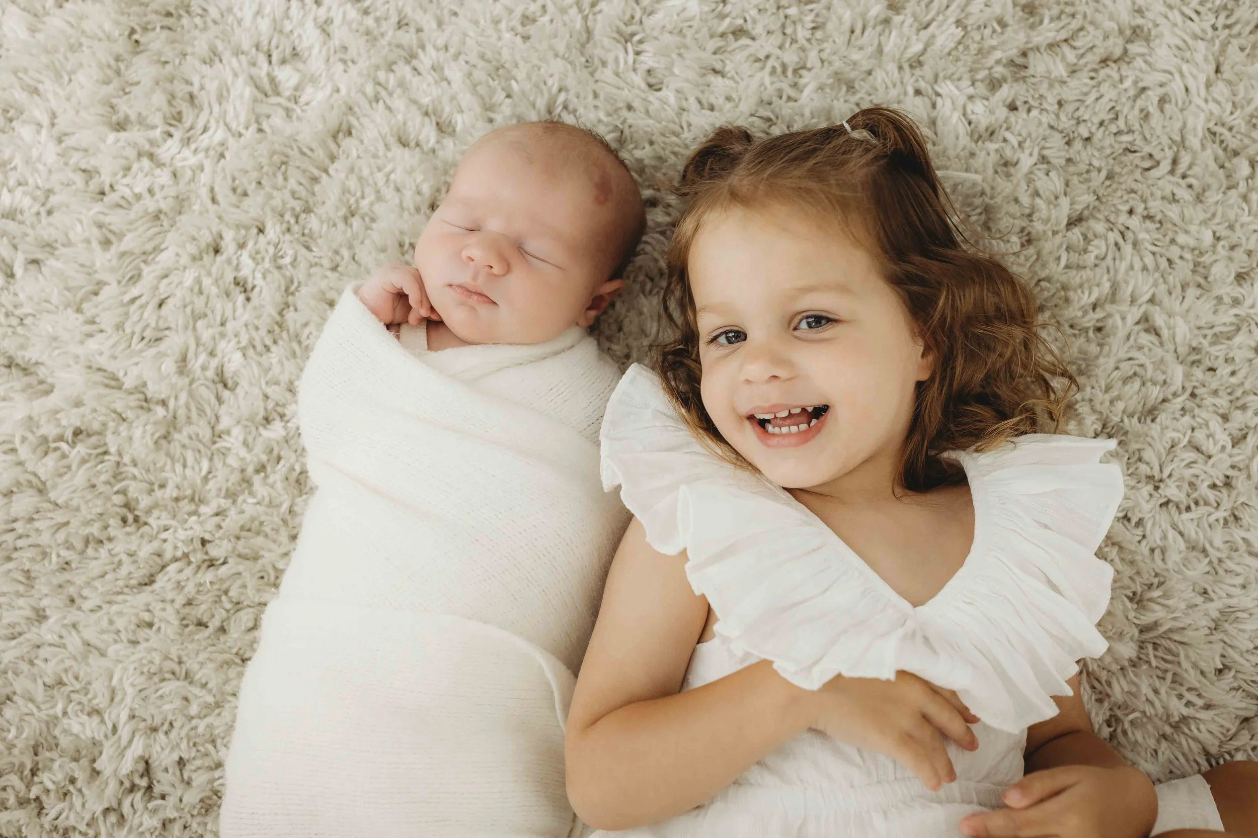 Siblings Newborn Photoshoot