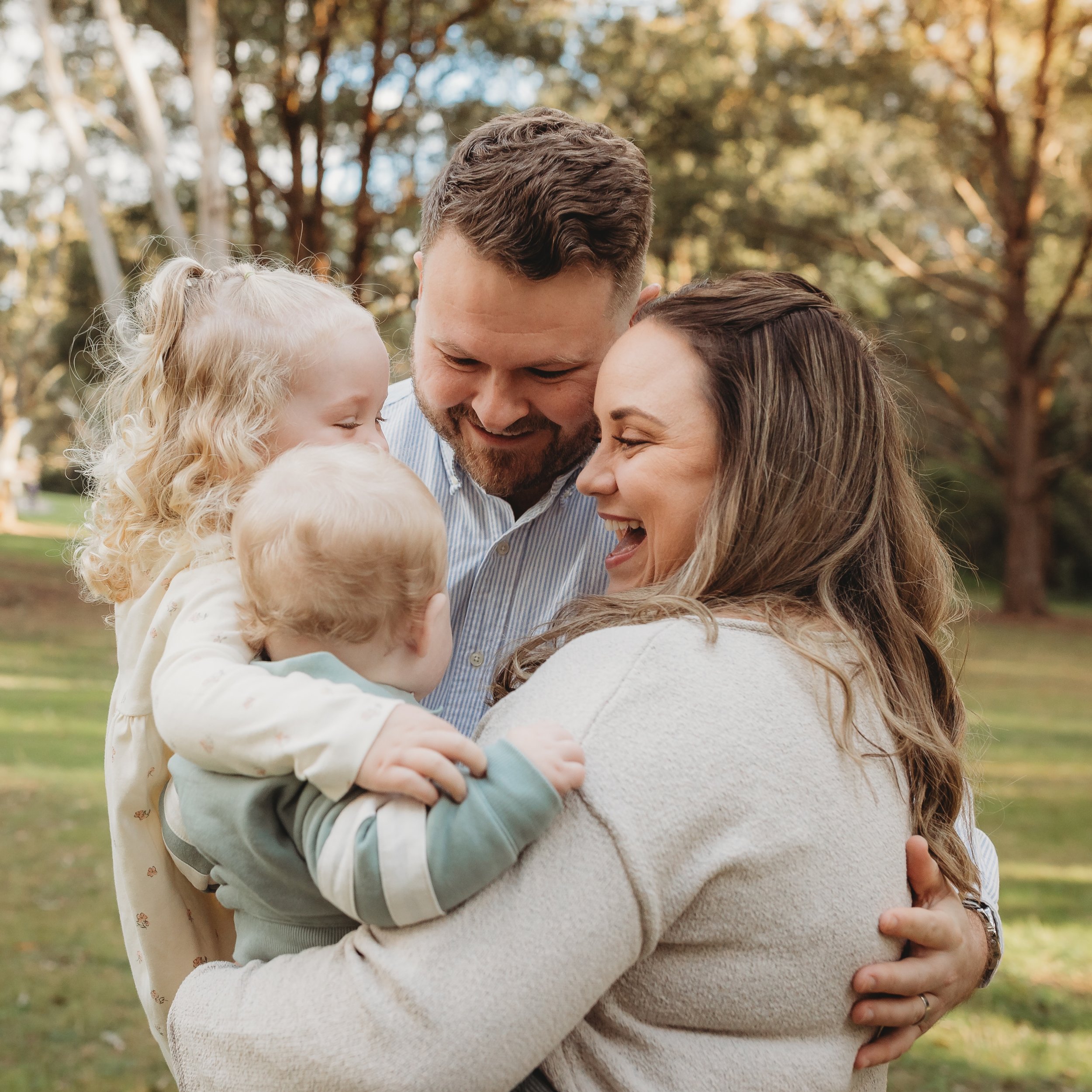 Your kids won&rsquo;t remember whether their hair was perfect.
They won&rsquo;t remember if Dad wore the &ldquo;right&rdquo; shirt.
They definitely won&rsquo;t remember Mum worrying about what she looked like.
They&rsquo;ll remember being swung upsid