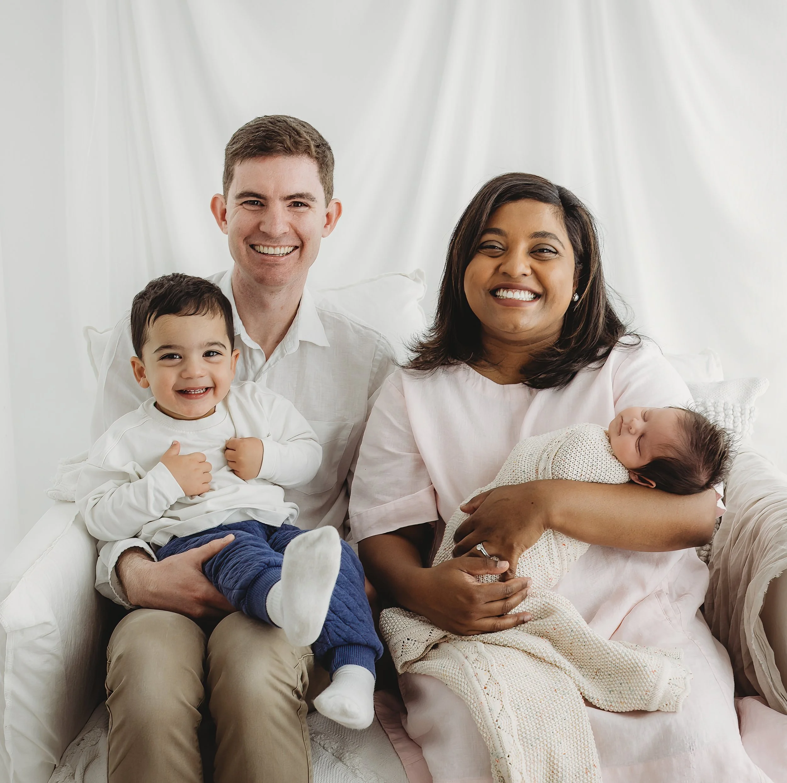 Anyone can take a nice photo.
What you&rsquo;re really investing in is experience.
Someone who knows when your toddler needs a break.
Someone who knows that baby needs an extra cuddle or feed before continuing.
Someone who can get Dad laughing instea
