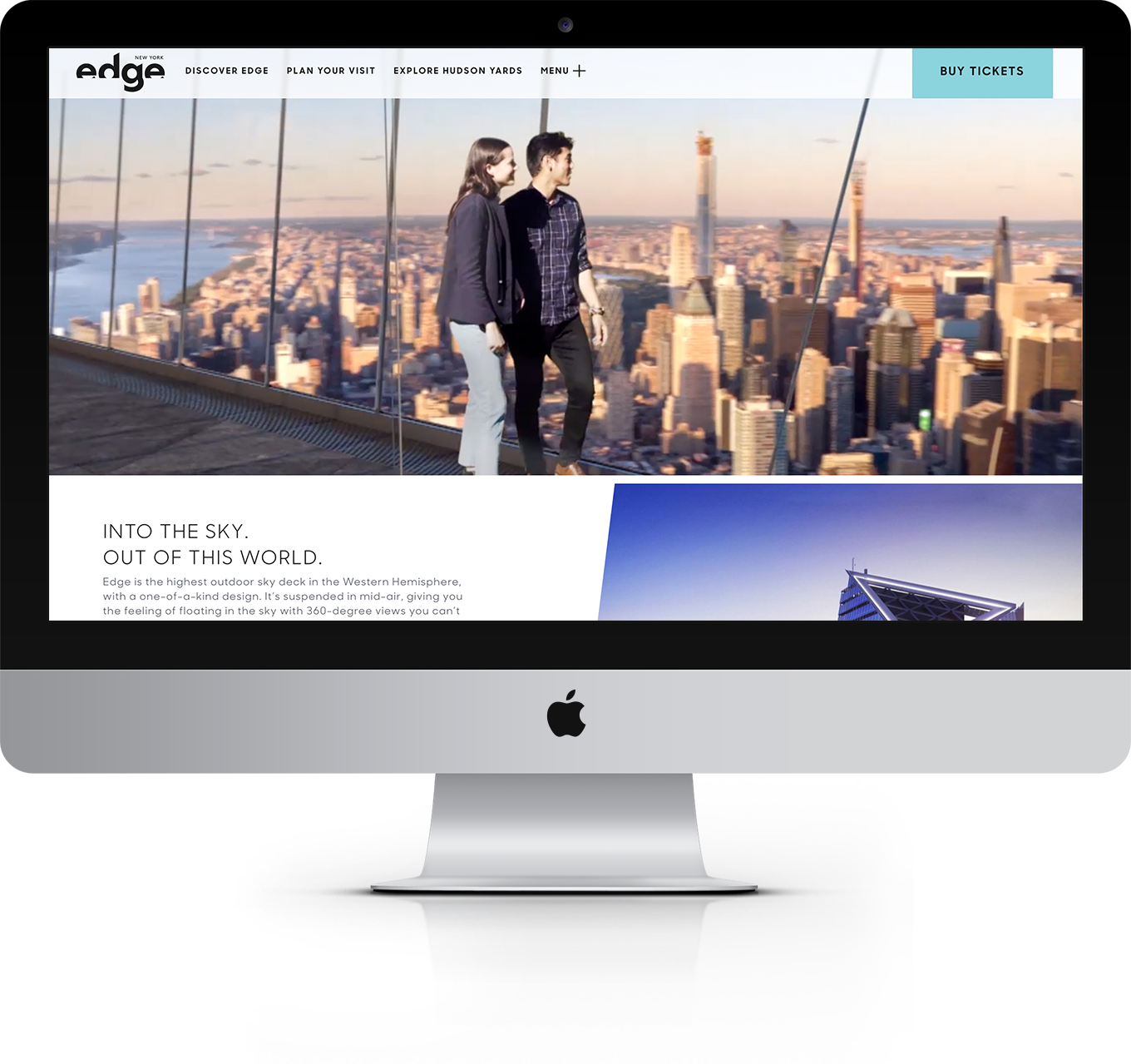 EDGE Hudson Yards Website Desktop