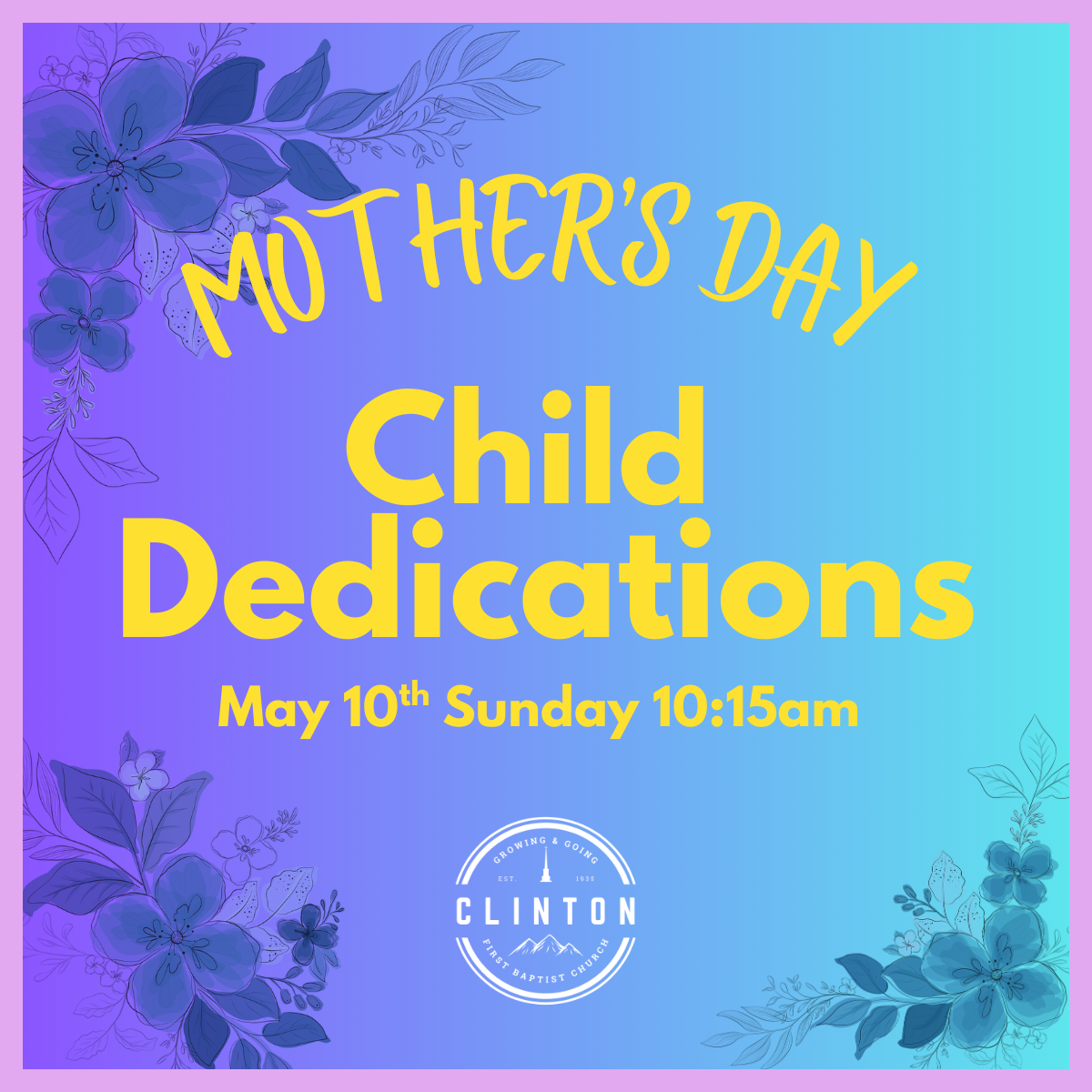 child/parent dedication