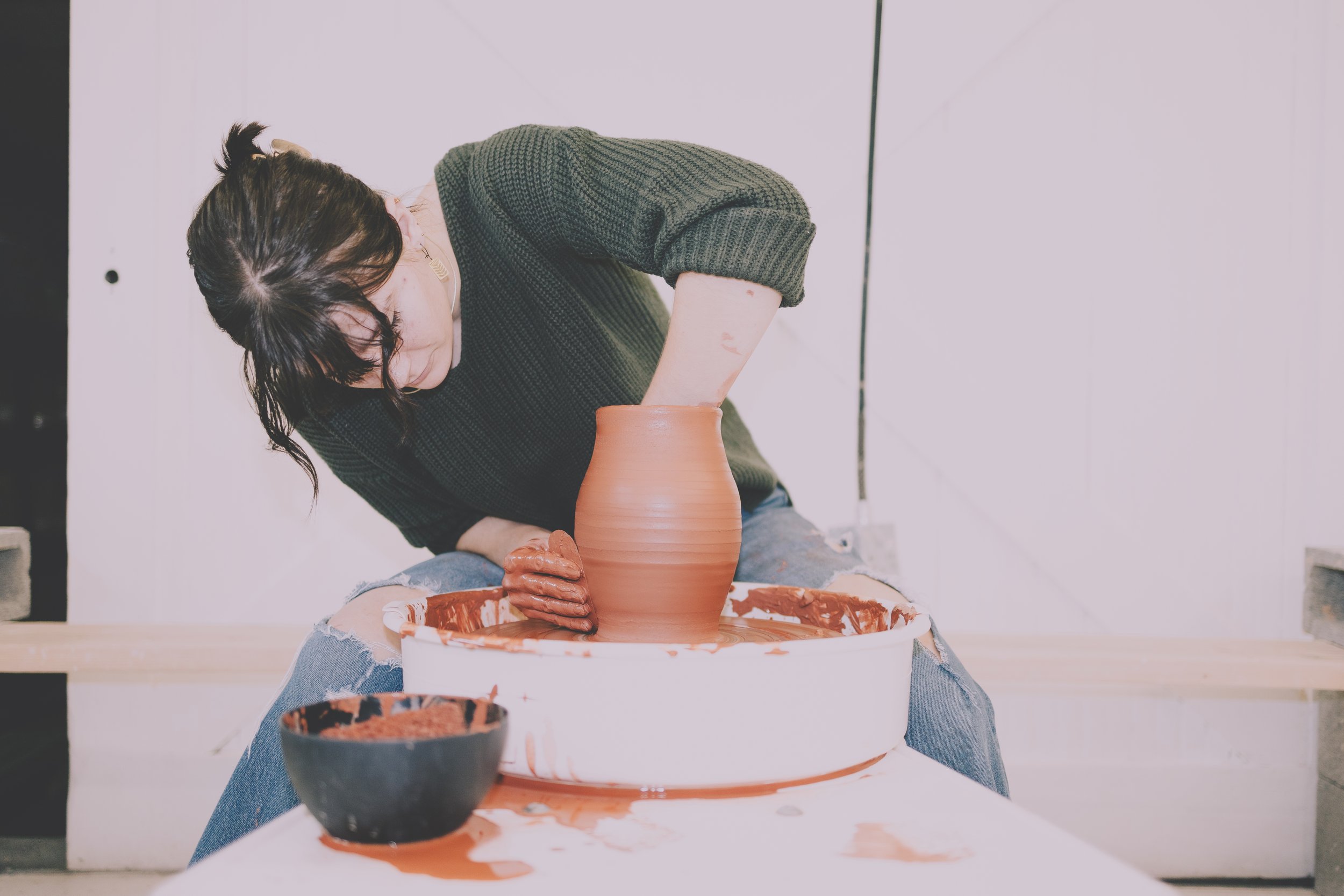 Wheel Throwing Basics (8 Week Course - September, Monday Mornings)