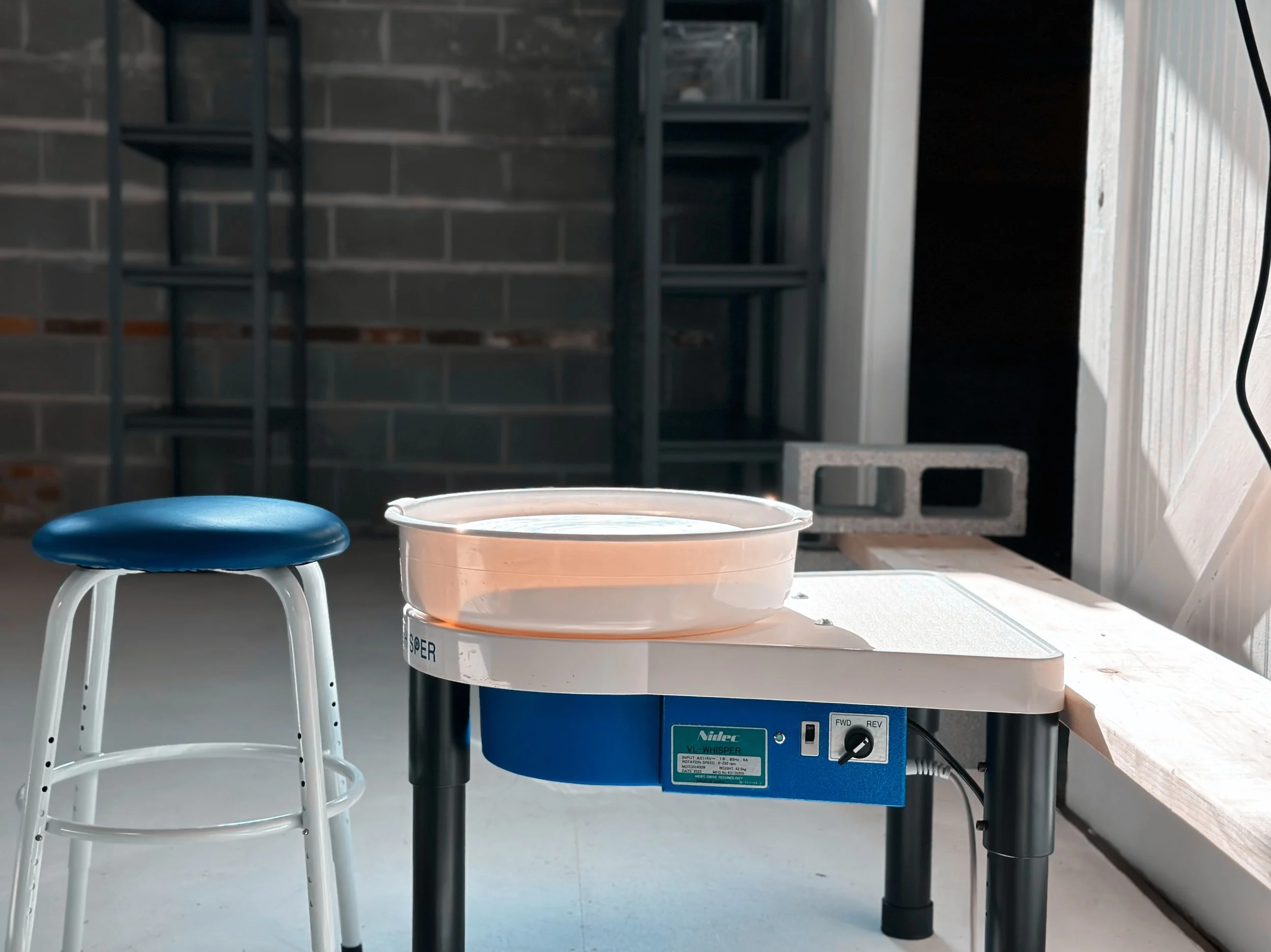 Wheel Throwing Basics (8 Week Course - April, Monday Mornings)