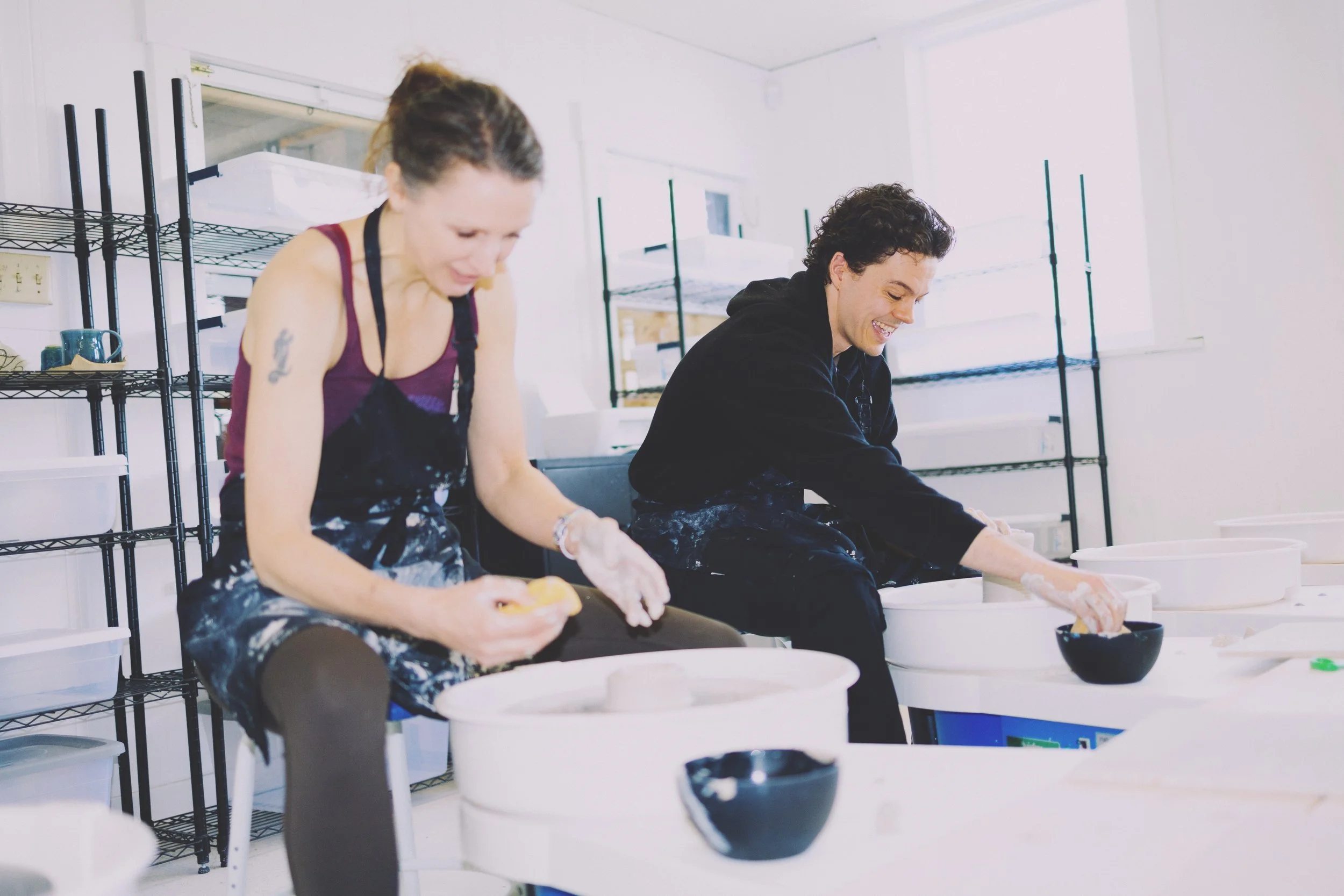 Wheel Throwing Basics - (8 Week Course - September, Wednesday Evenings)