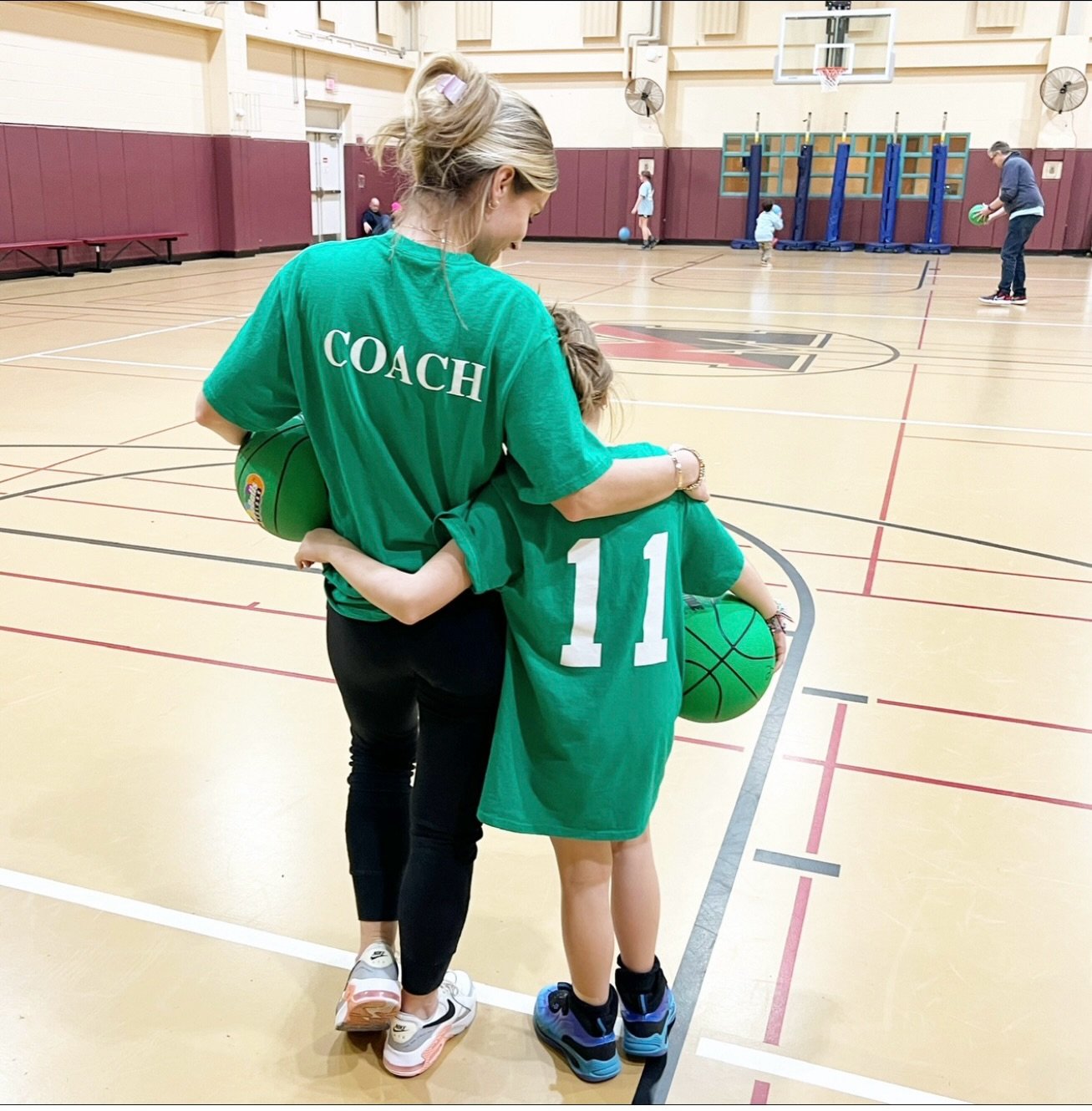 Happy Basketball Season to all who celebrate! 🏀 I think bball was my first true love! ❤️ 
So excited to now be a coach &amp; hopefully pass along a little of what I learned along the way to my girls - which goes way beyond the game, of course. 🧡 -#