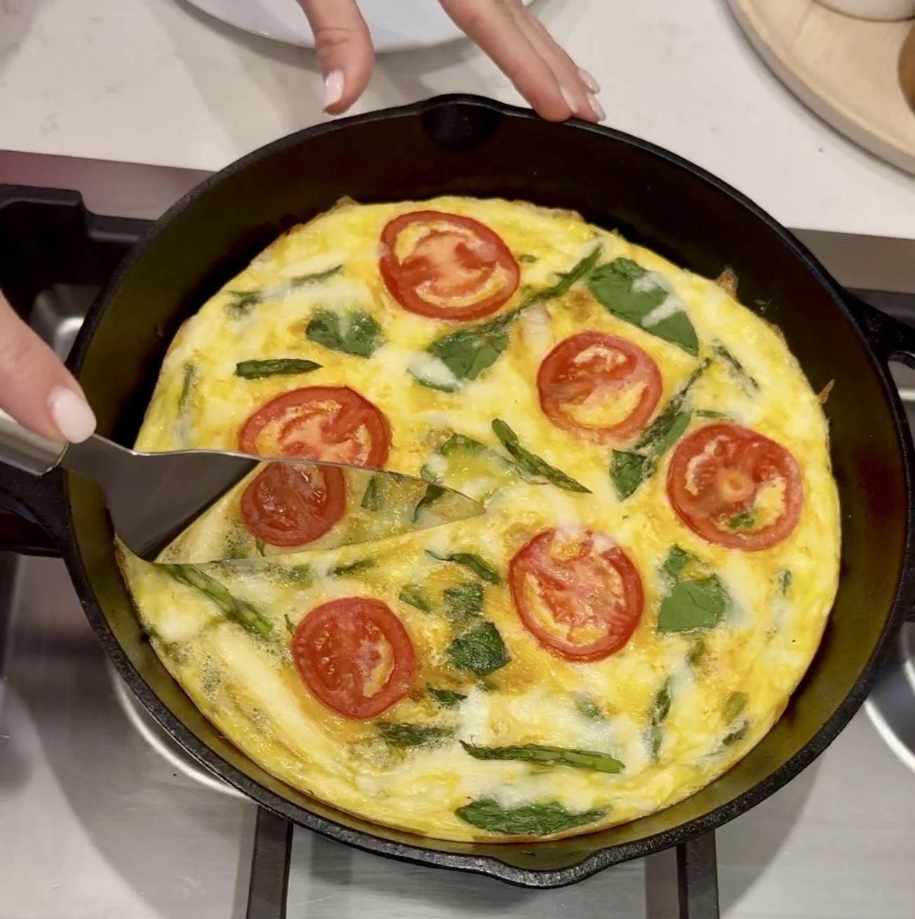 Anything Goes Veggie Frittata 
