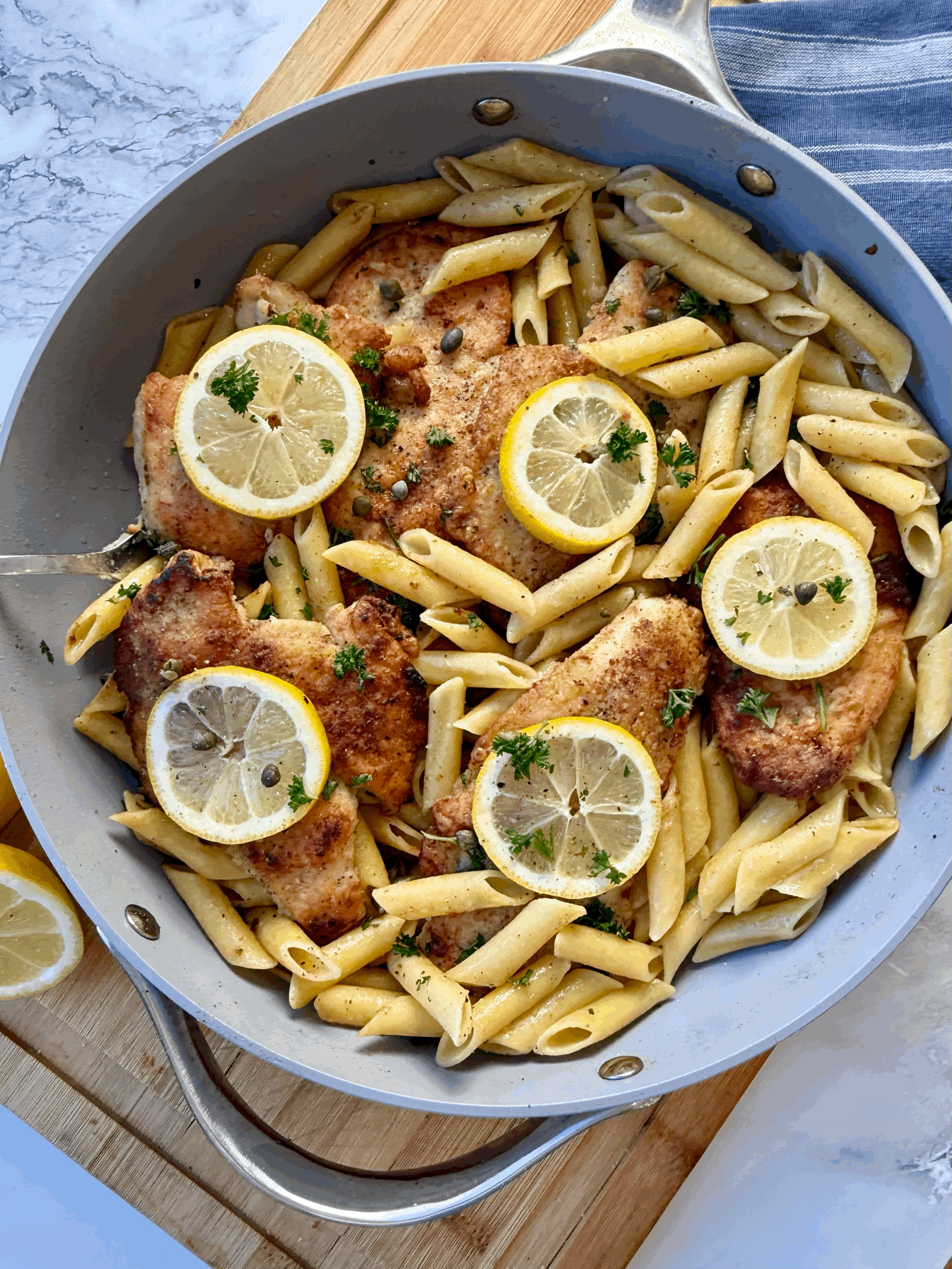 Lemony Chicken Piccata