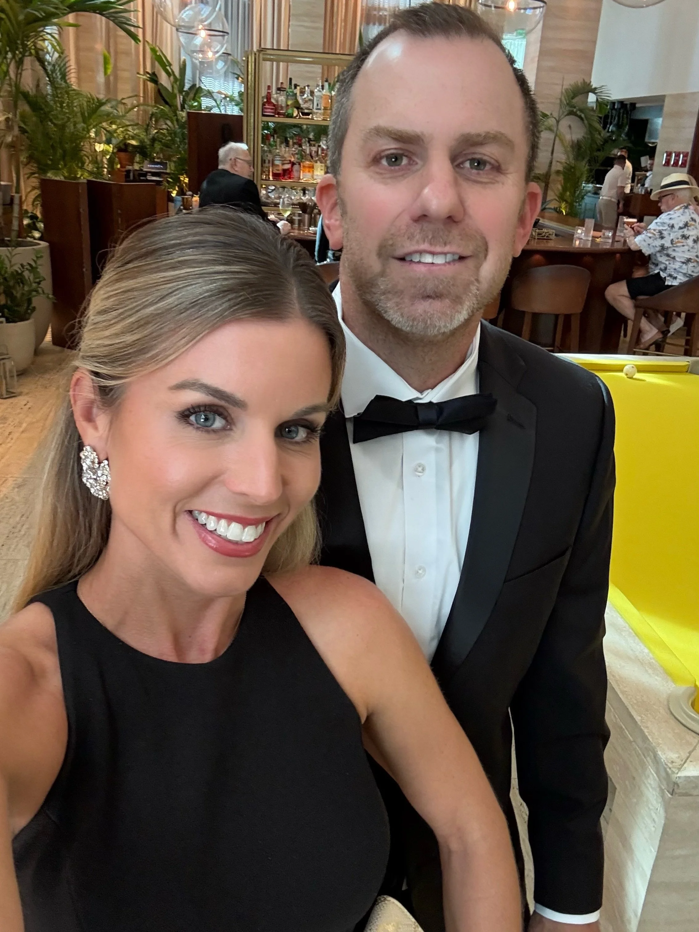 This family enjoys formal wear. 🖤