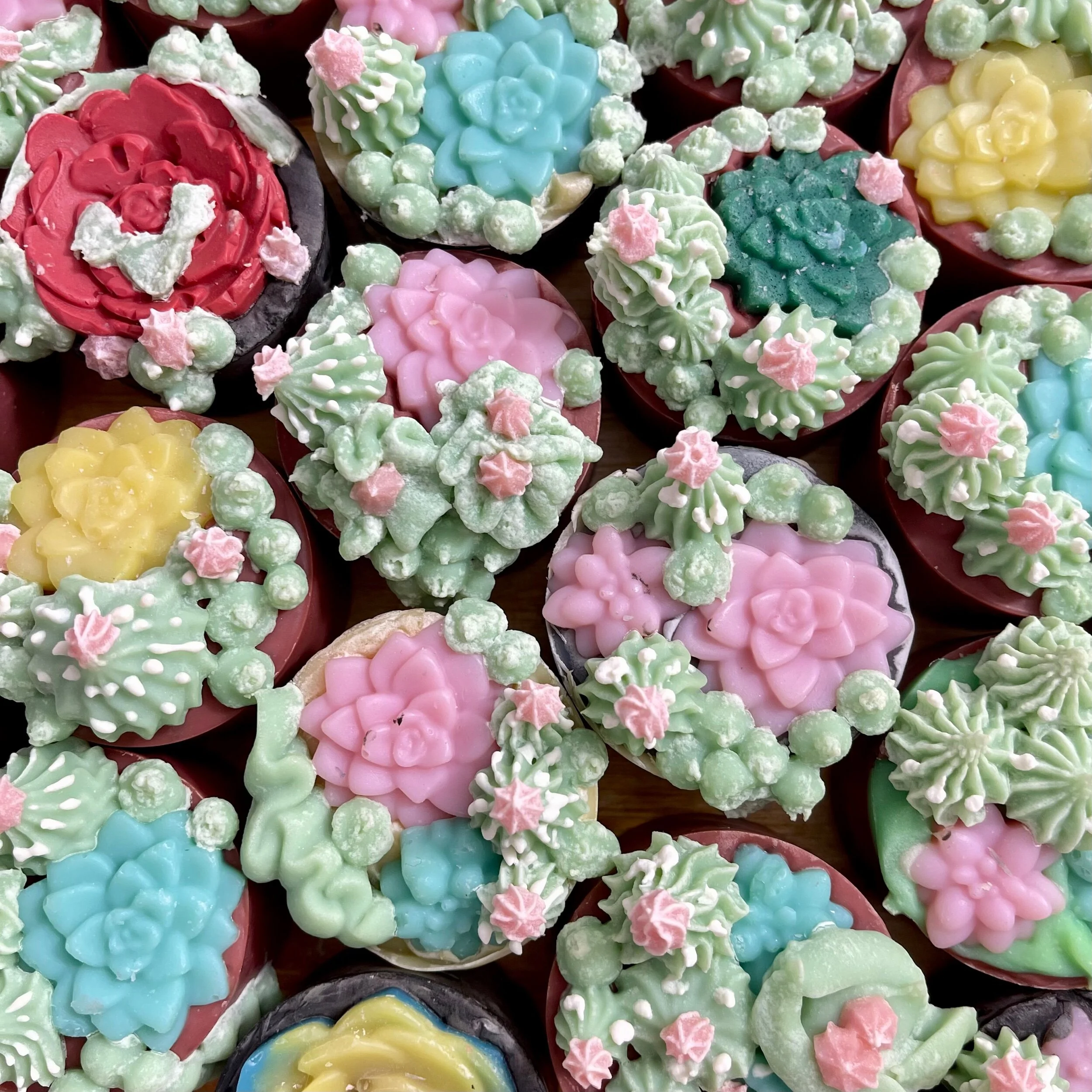 Succulent Garden Soaps