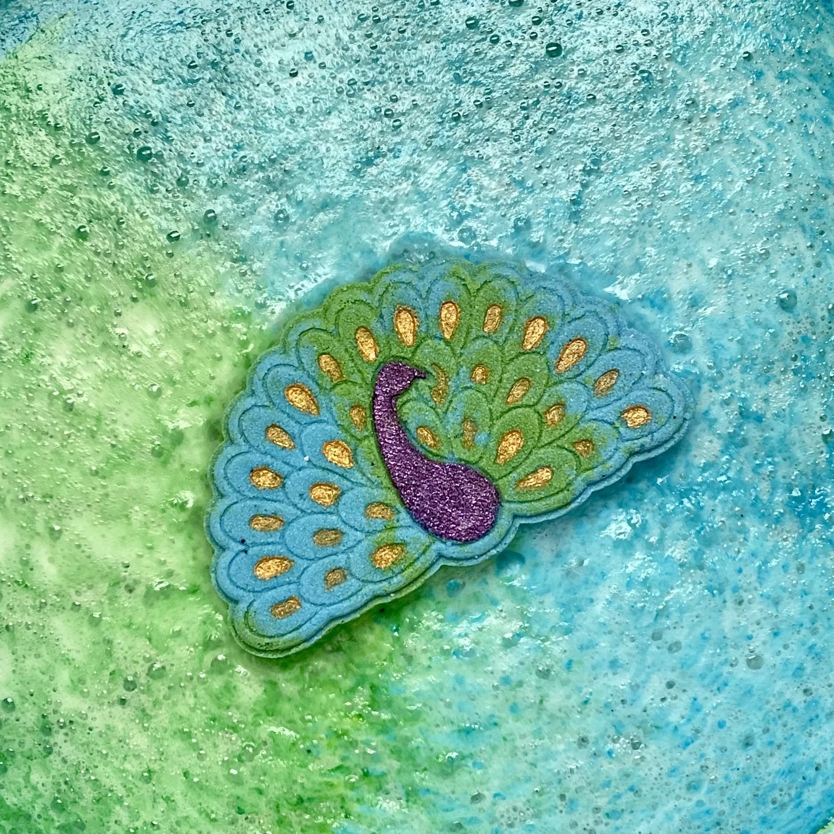 Peacock Bath Bomb