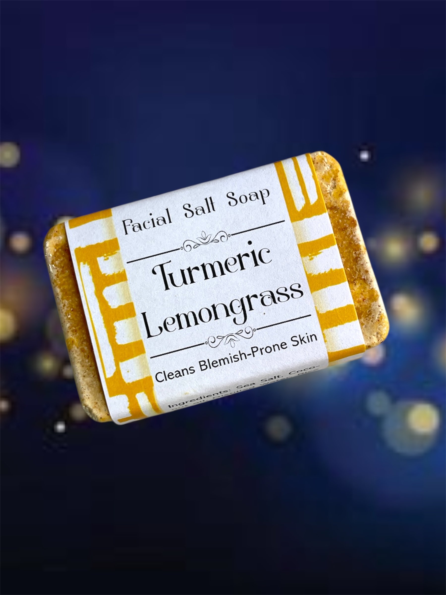 Turmeric Lemongrass Salt Soap