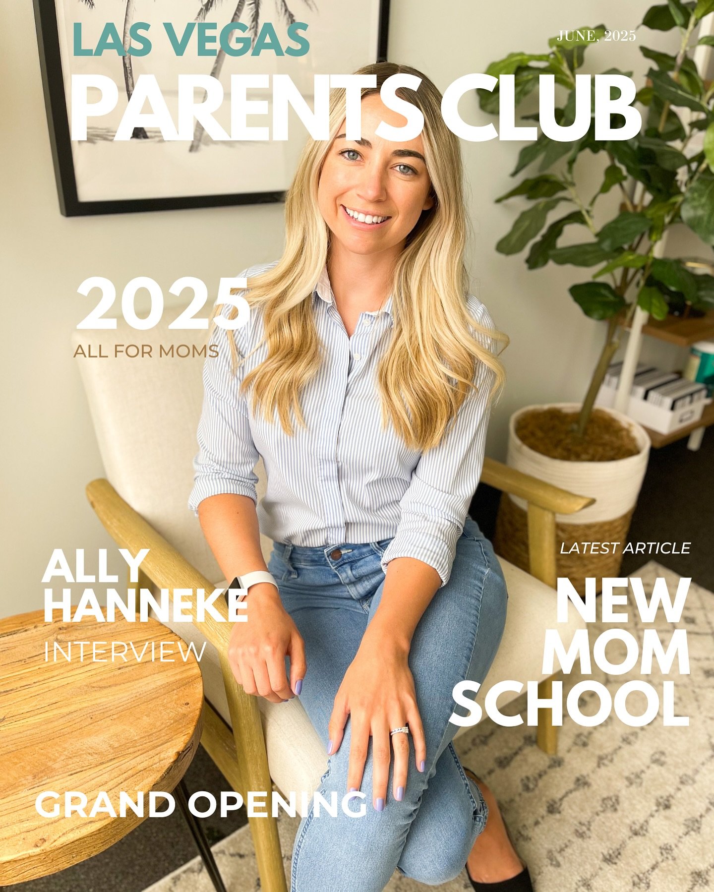 WELLNESS // NEW MOM SCHOOL

Ally Hanneke, a licensed marriage and family therapist and Las Vegas native, has opened a franchised location of New Mom School in Southwest Las Vegas, offering research-based postpartum education and community support for