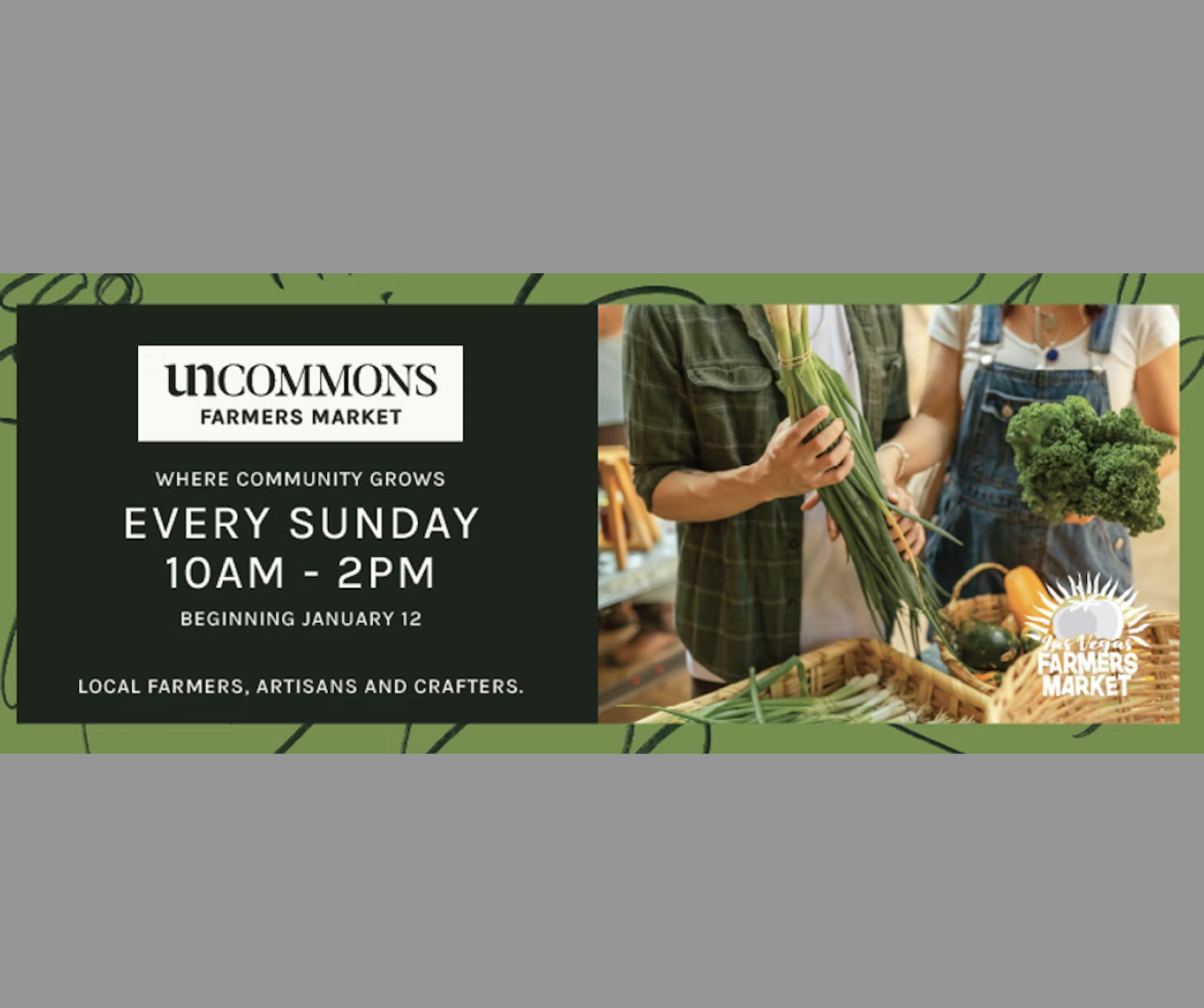 Farmers Market - The Uncommons (Sundays)