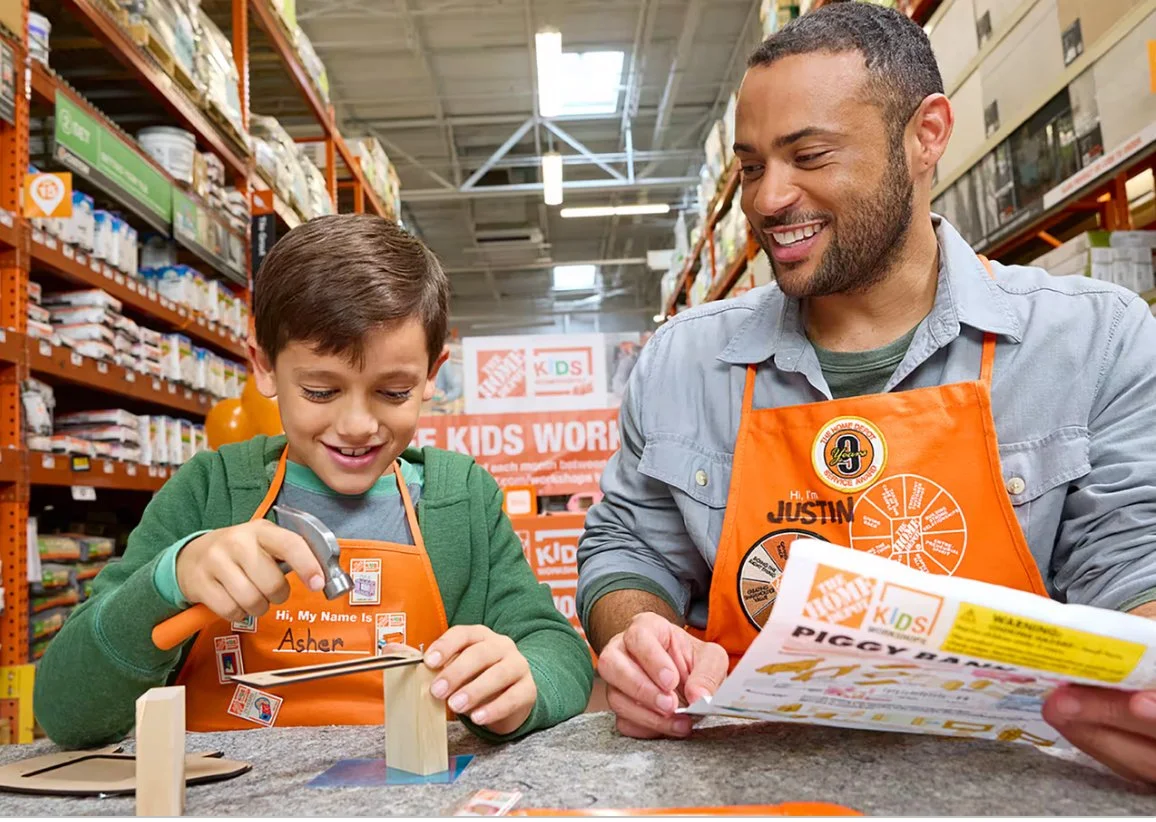 Free: Home Depot Kids Workshop