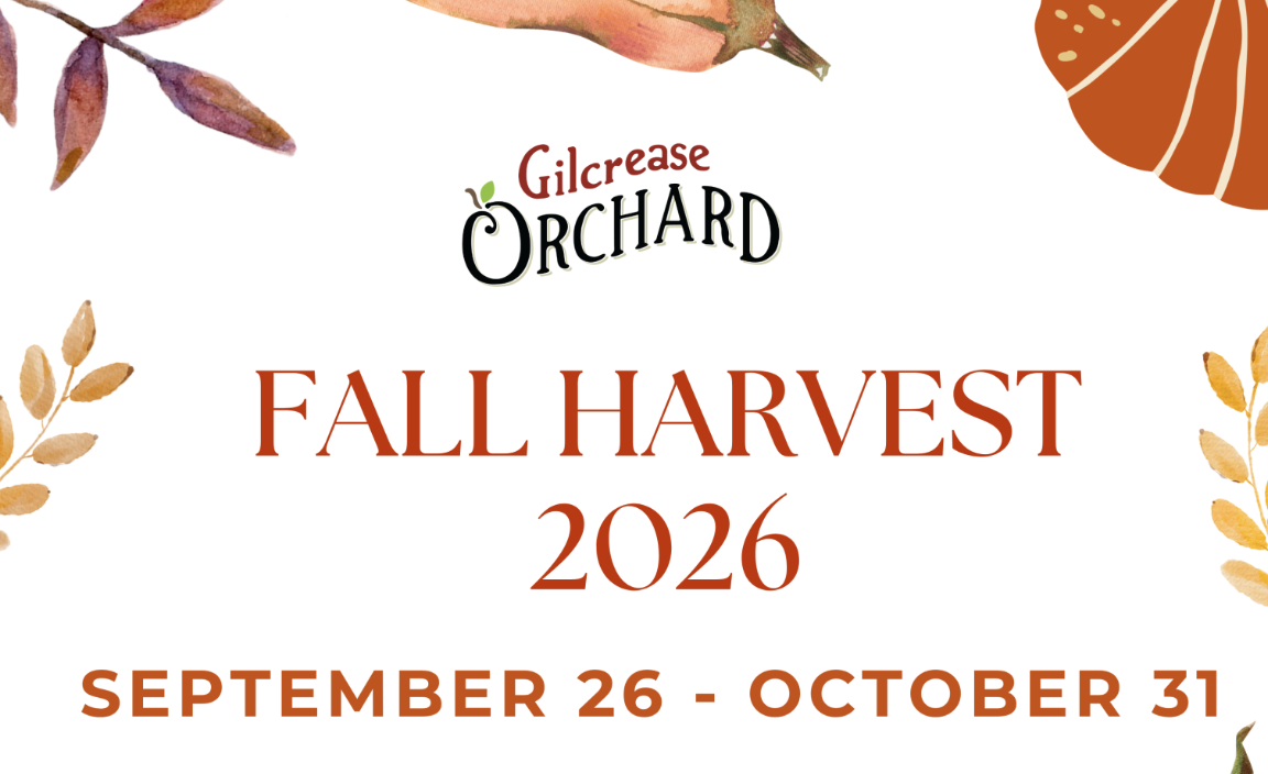 Gilcrease Orchard Fall Harvest