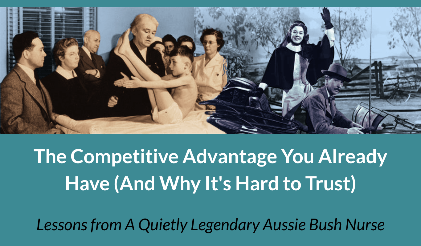 The Competitive Advantage You Already Have (And Why It's Hard to Trust)