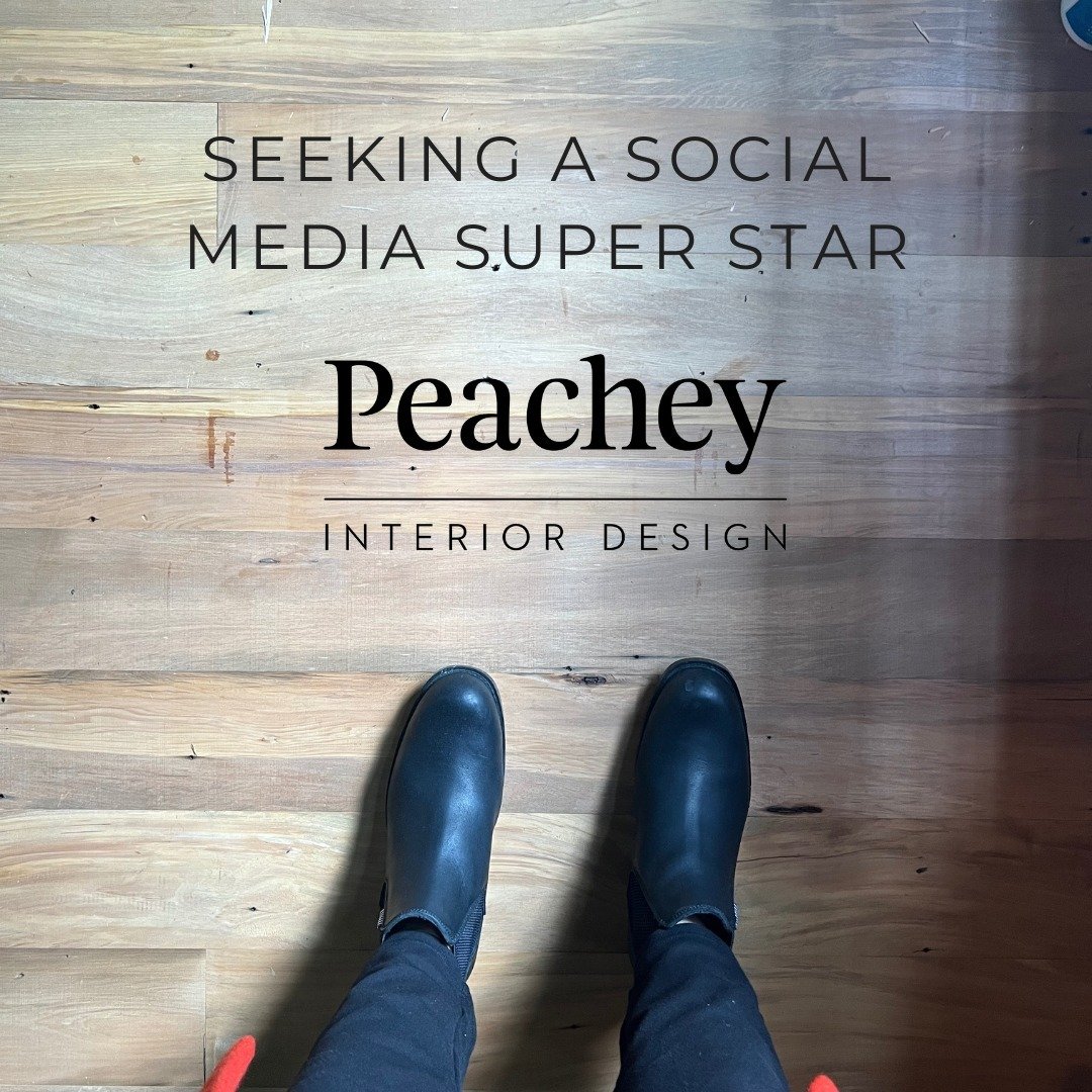 Peachey Interiors are seeking a social media superstar. 

The role would cover all our marketing interests across our website, instagram, archipro and linked-in. Would suit a marketing student. Studio based role, part time 5-8 hours a week. If this s