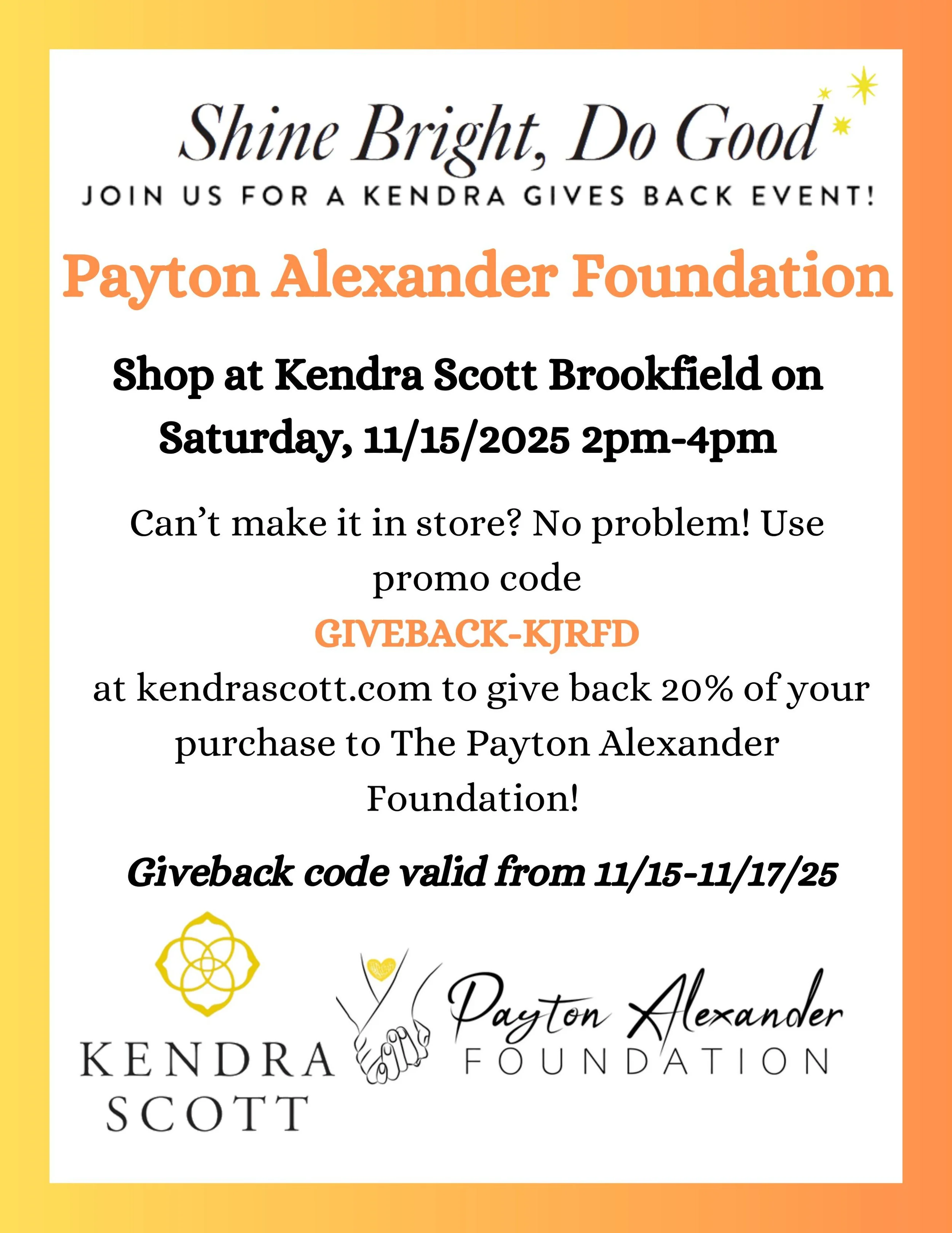 Kendra  Scott Gives Back