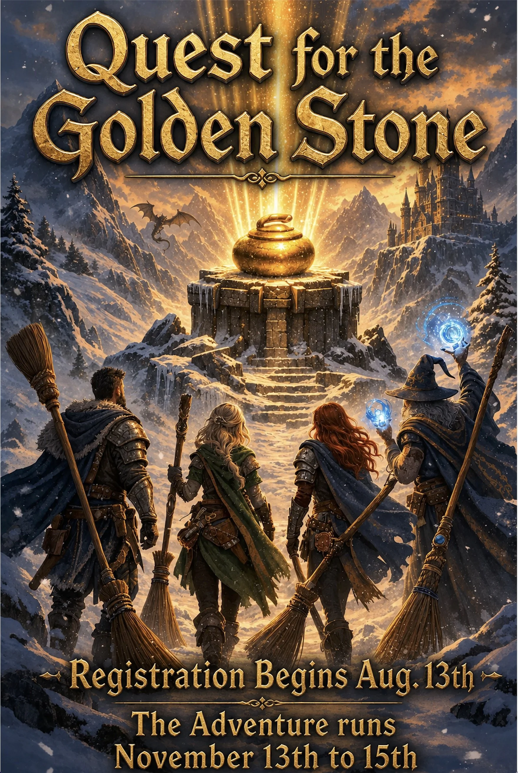 Fantasy 'Spiel - Quest for the Golden Stone