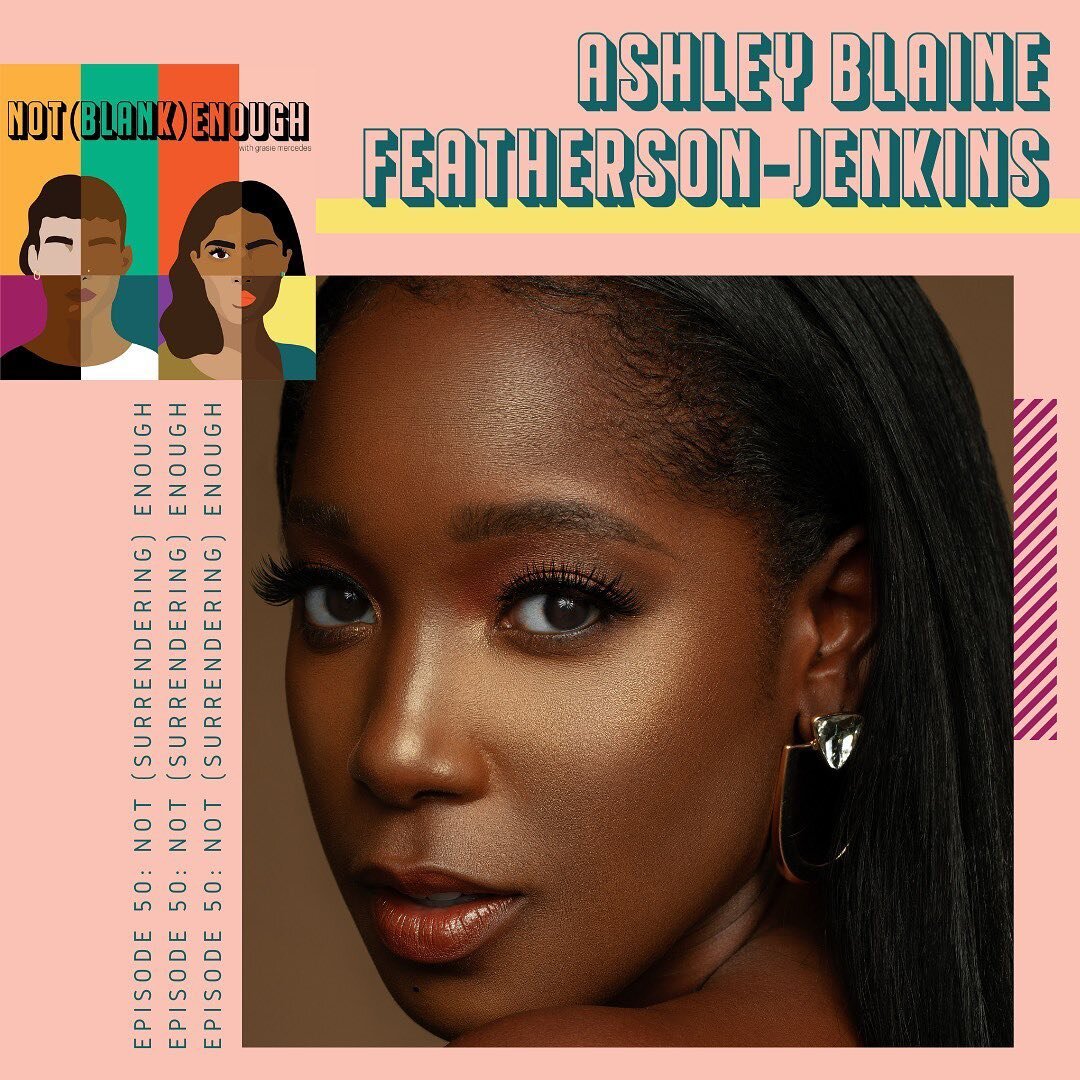 Creating what you want, understanding energy, turning jealousy into inspiration. Actor, public speaker and podcast host Ashley Blaine Featherson-Jenkins (@ashleyblaine) explores imposter syndrome, self-confidence, and being a control freak in this po
